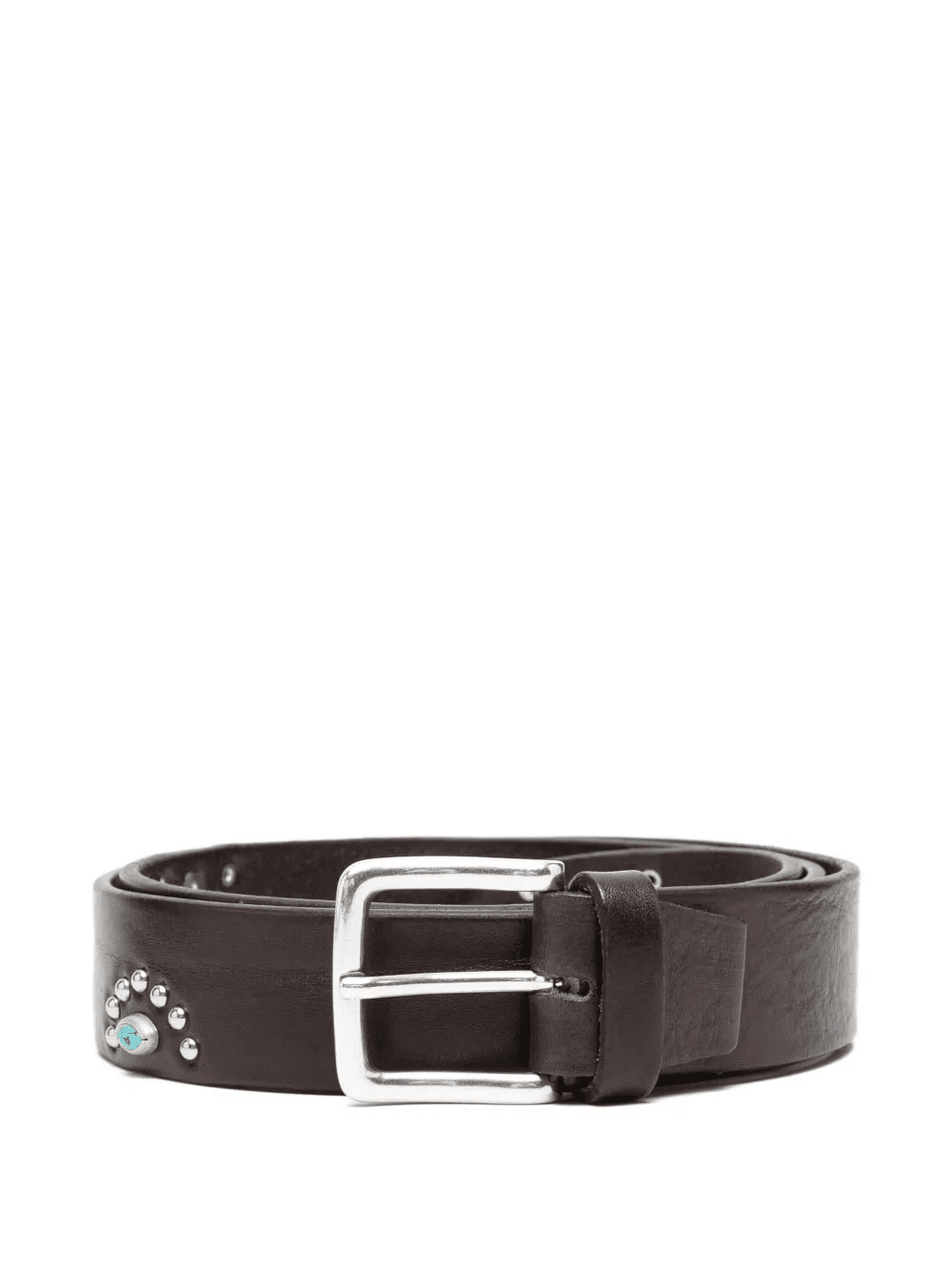 embellished leather belt - Image 1