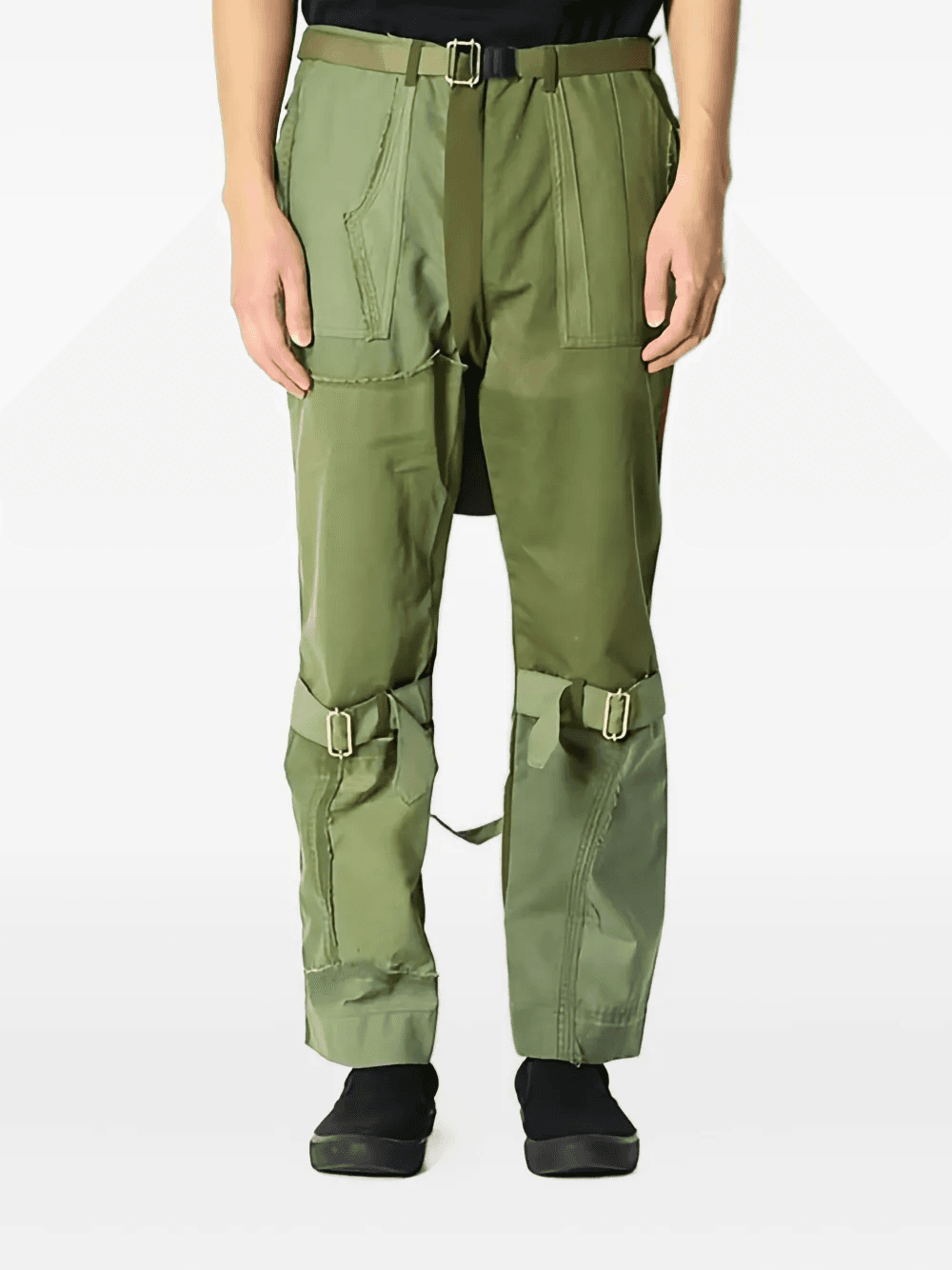 logo-print cargo trousers - Image 1