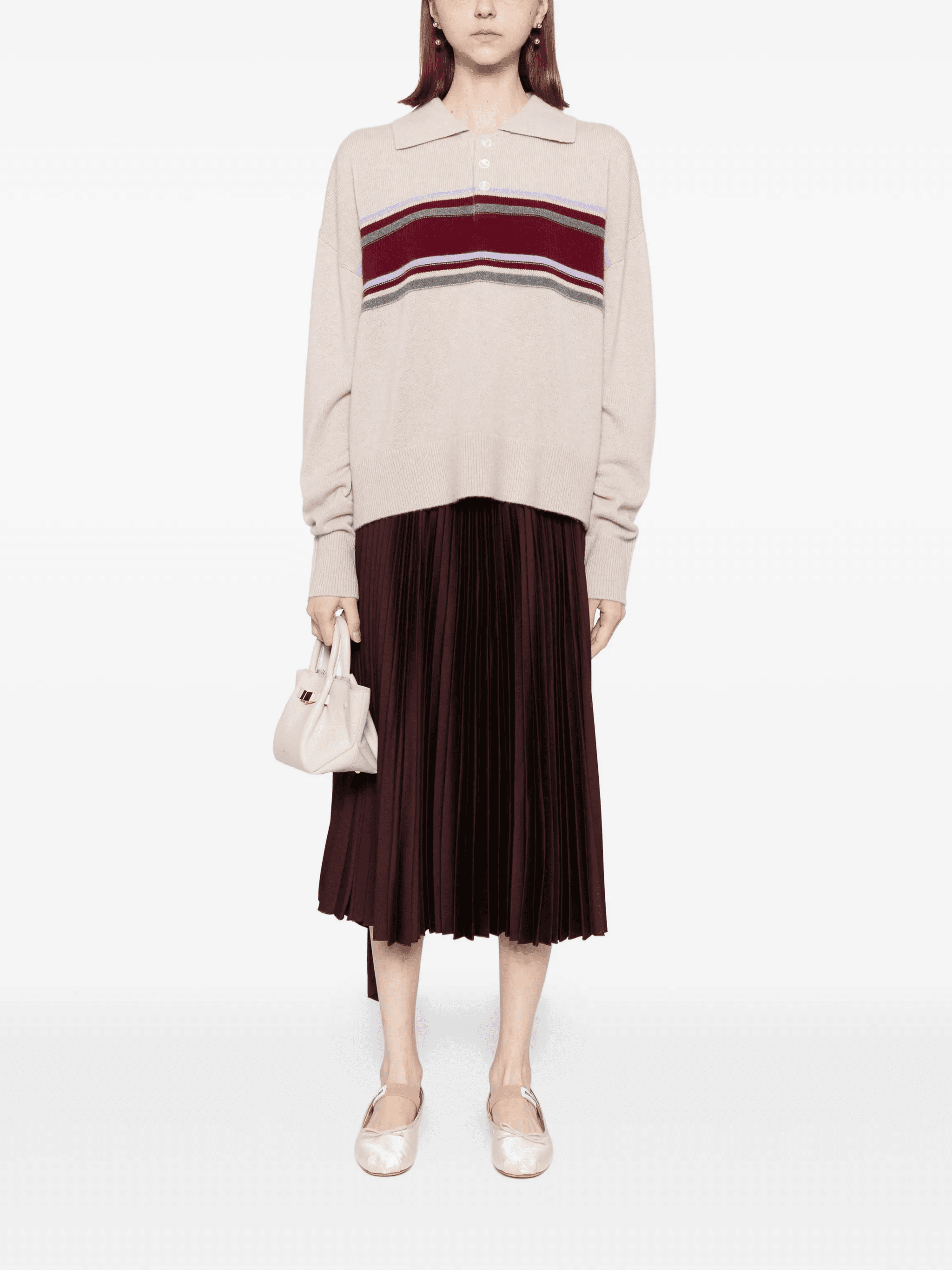 cashmere polo shirt - Image 1