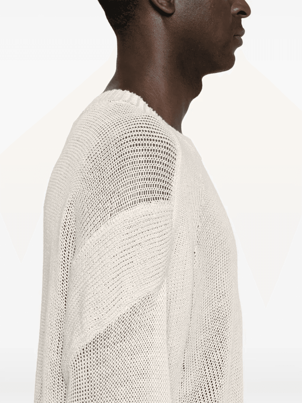 open-knit sweater - Image 1