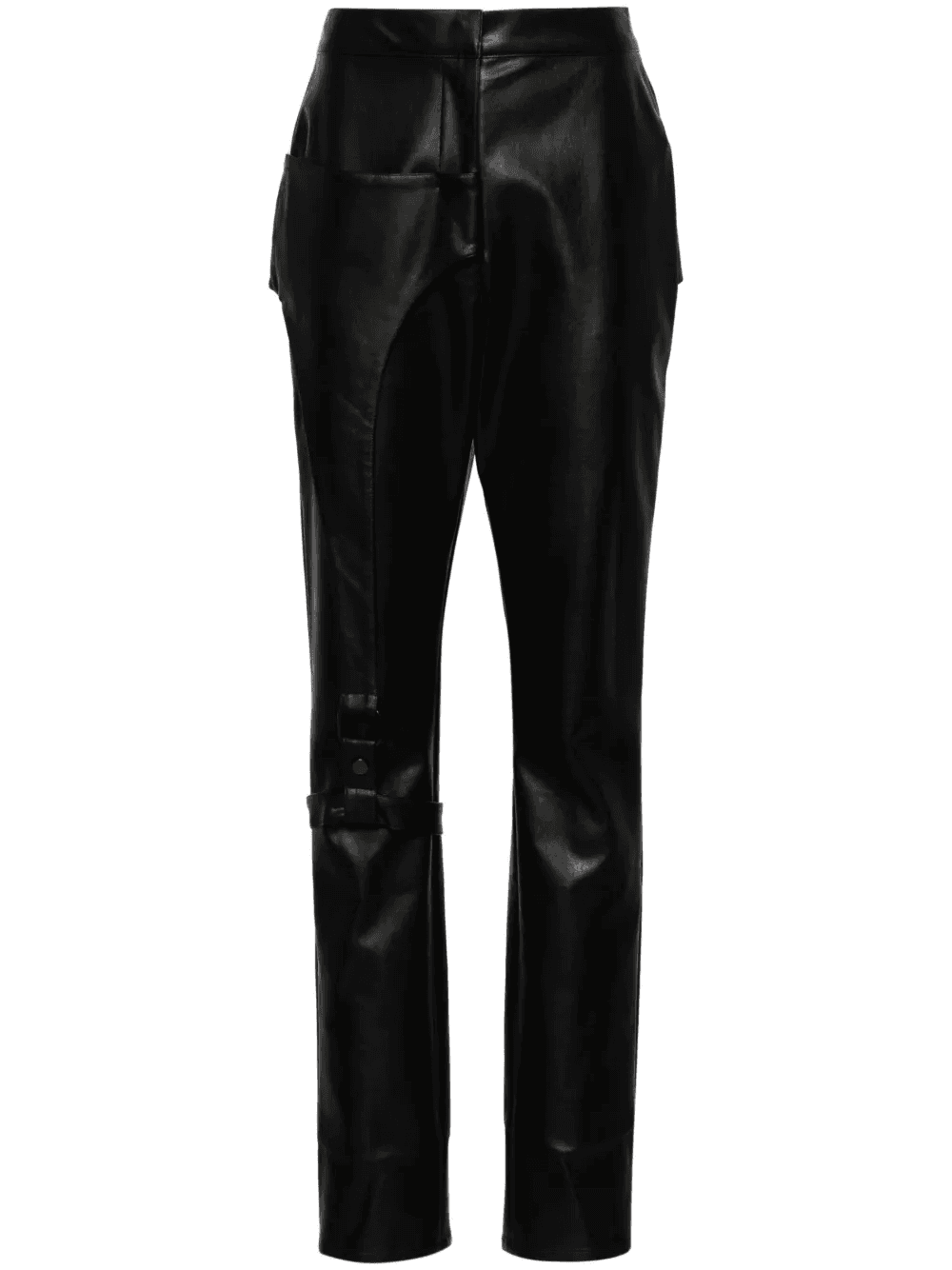 Moto faux-leather trousers - Image 1