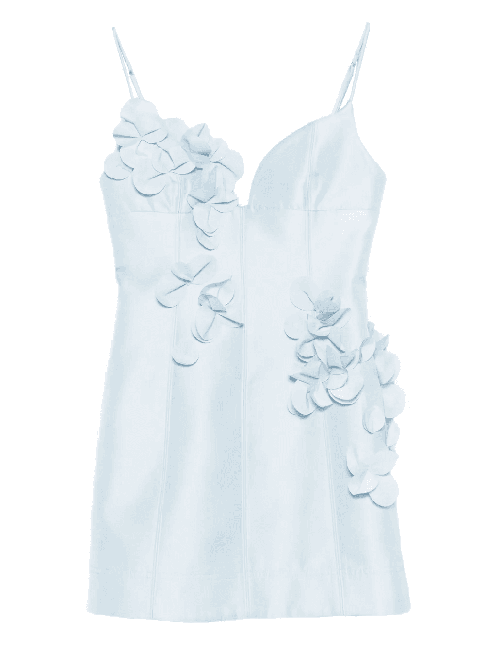 Bilston floral-embellished mini dress - Image 1