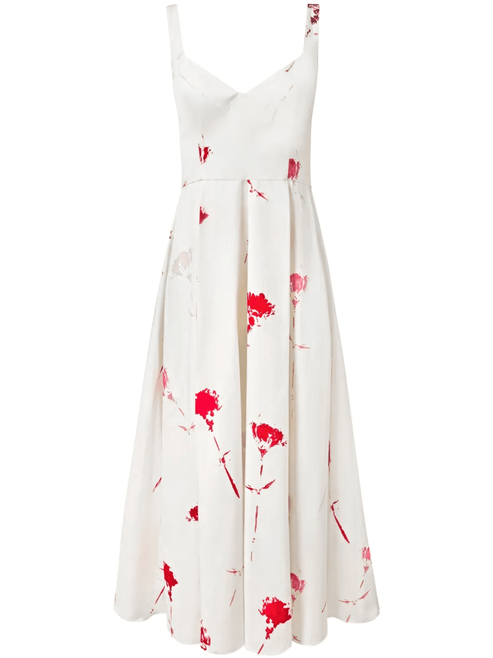 floral-print midi dress - Image 1