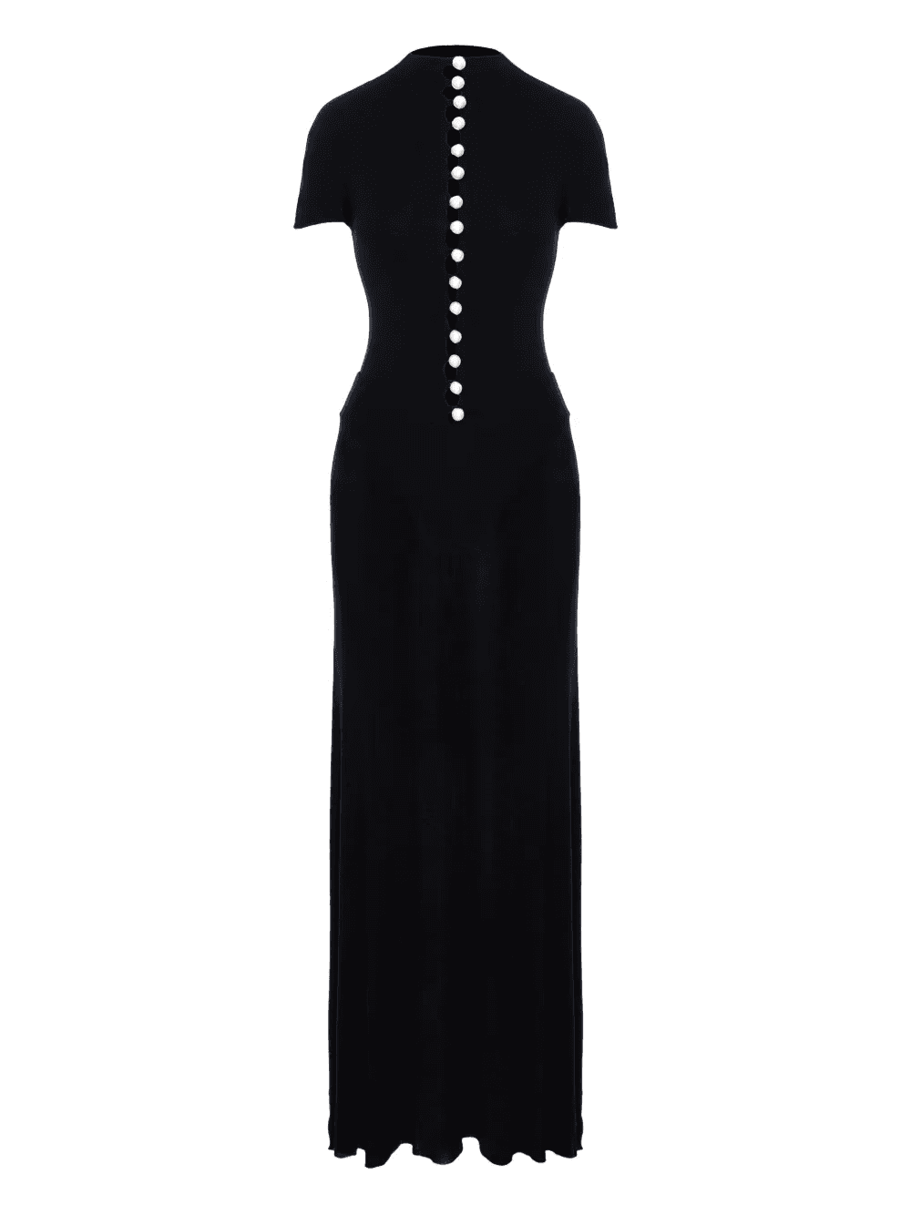 Mia pearl-embellished maxi dress - Image 1