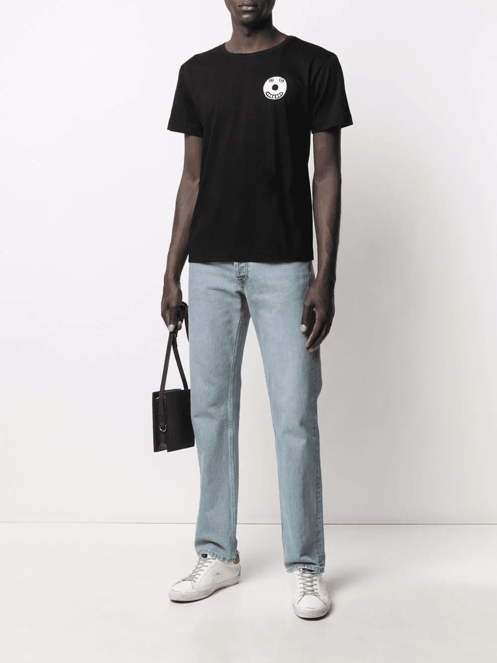 smile-print T-shirt — Image 5