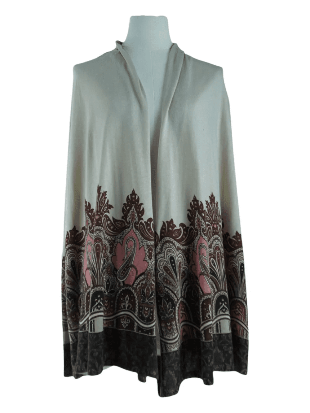 printed cardigan - Image 1