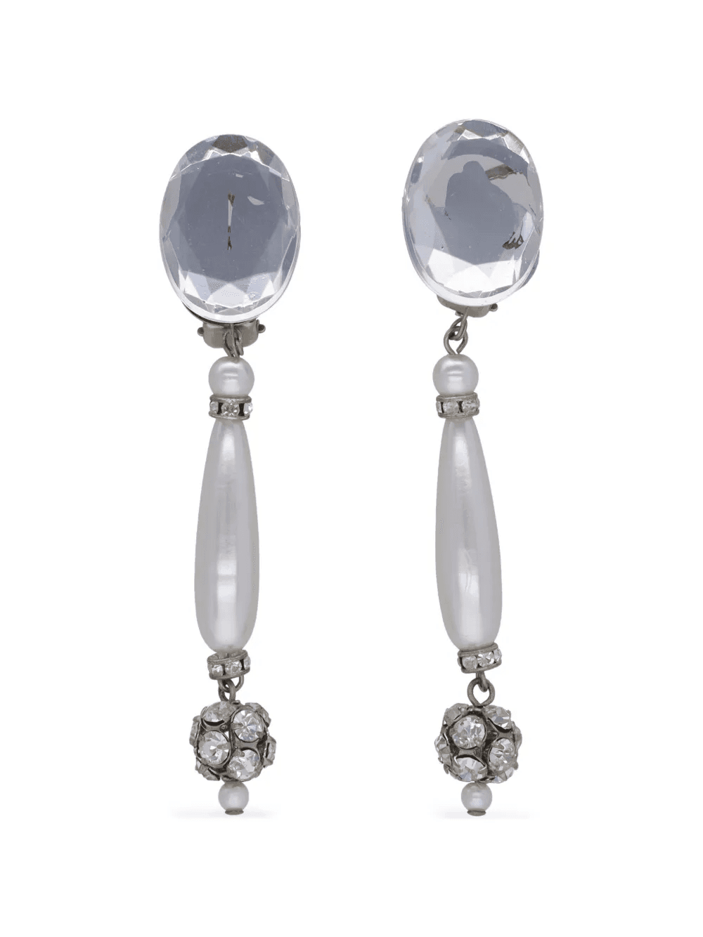 Clip-on drop earrings - Image 1