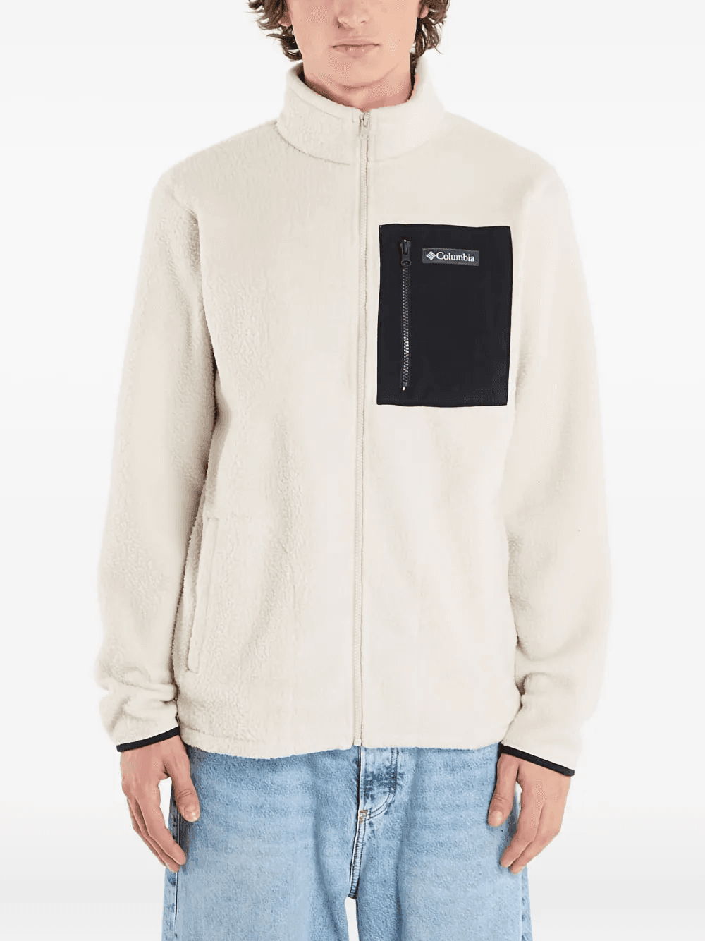 full-zip fleece jacket - Image 1