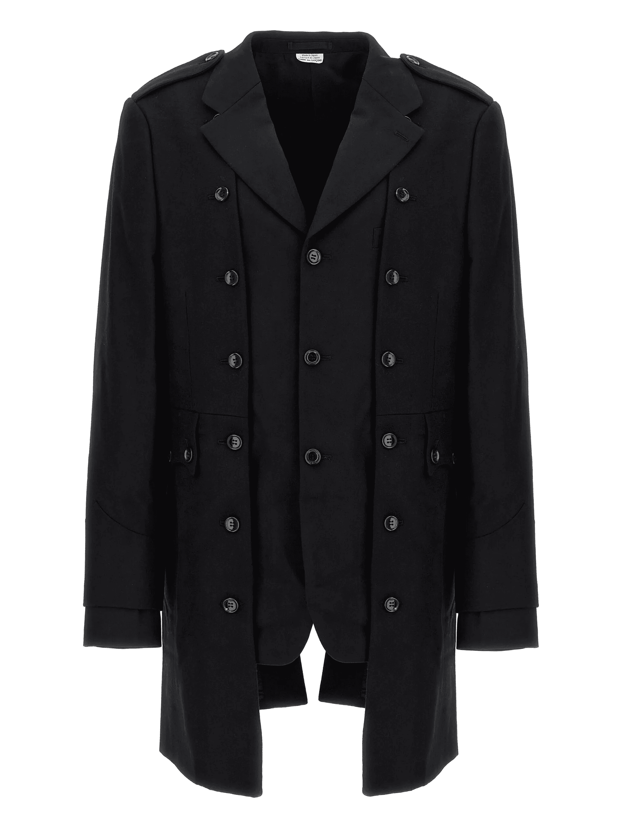 double-layer blazer coat - Image 1