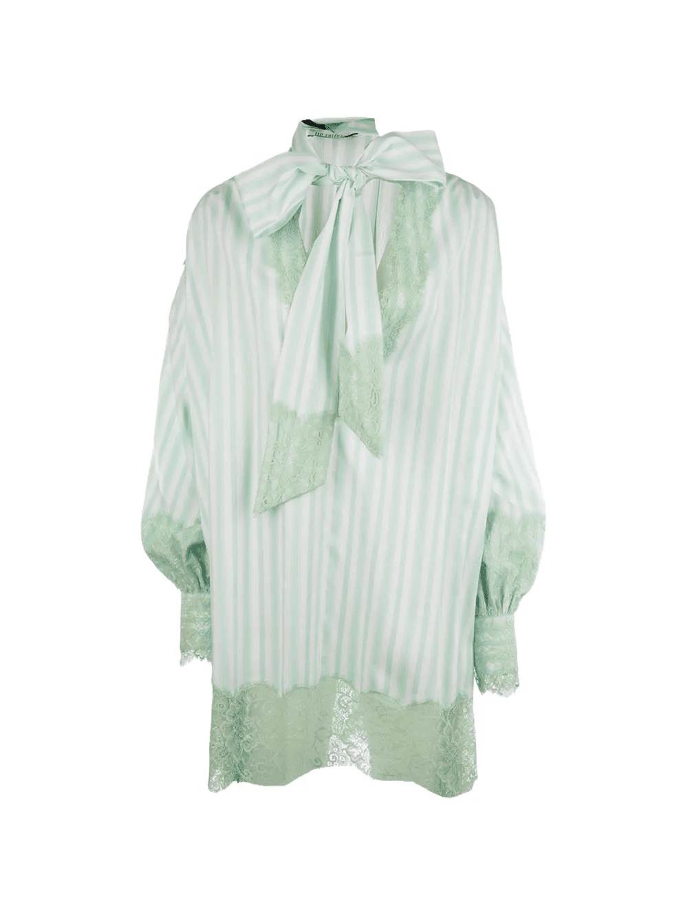 striped lace dress - Image 1