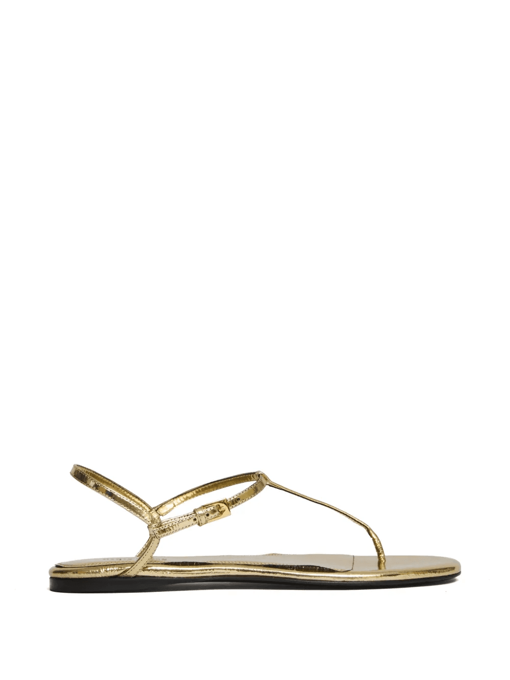 Montecarlo metallic flat sandals - Image 1