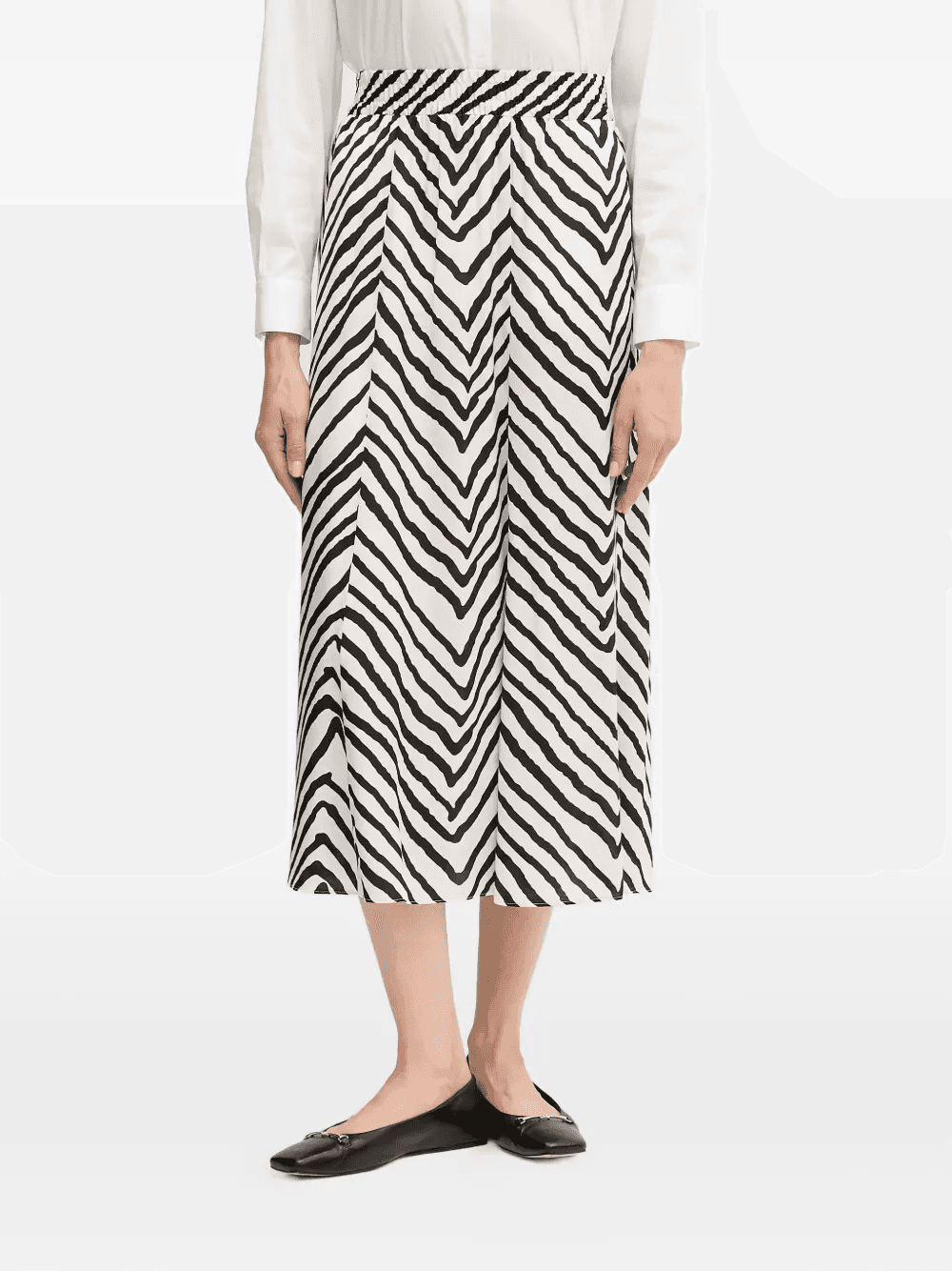 chevron mid skirt - Image 1