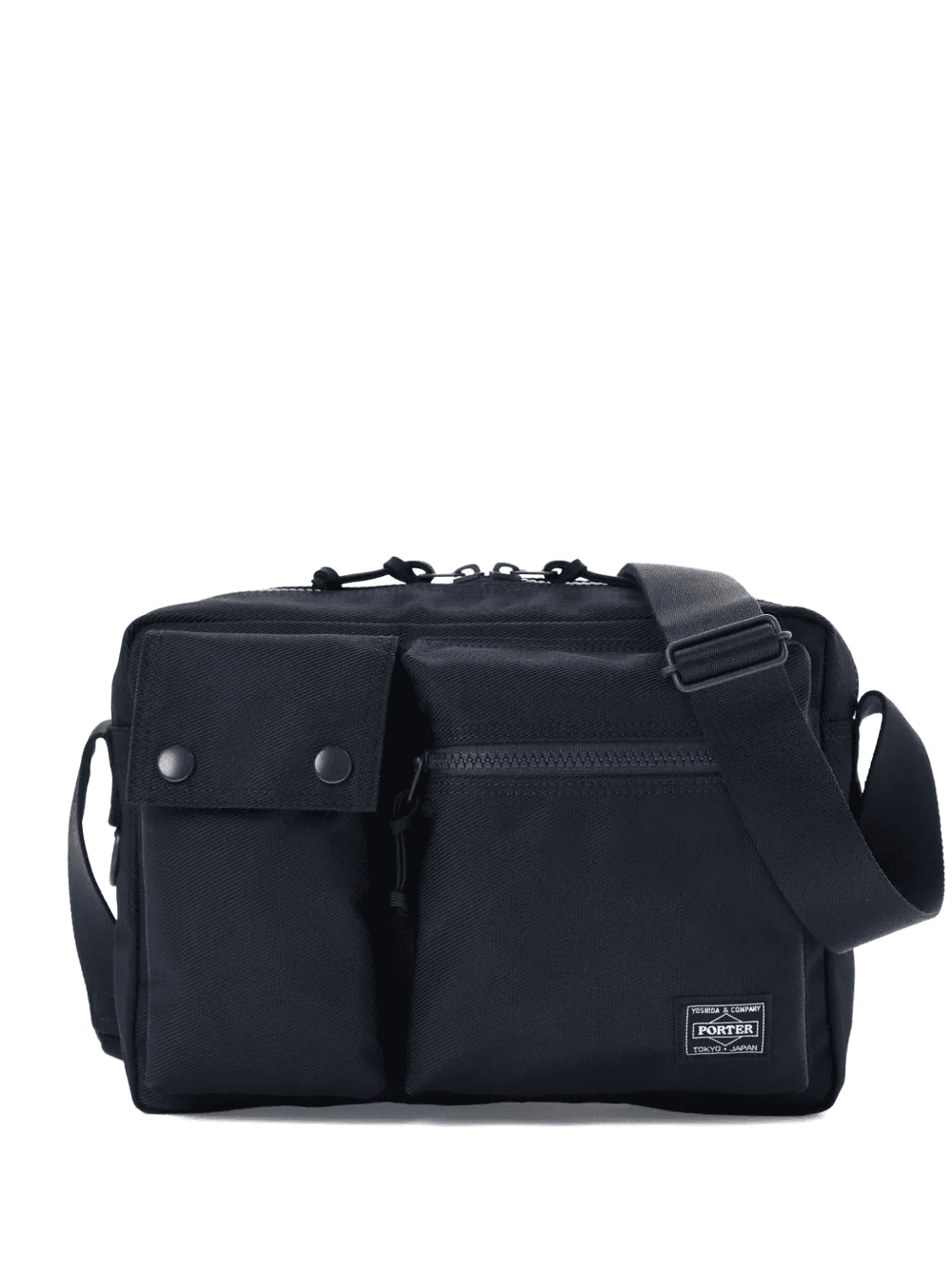 zip pocket shoulder bag - Image 1