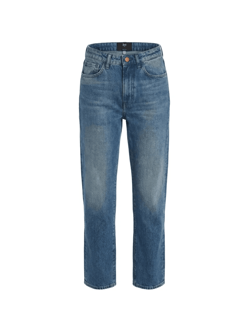 Josephine faded wide-leg jeans - Image 1