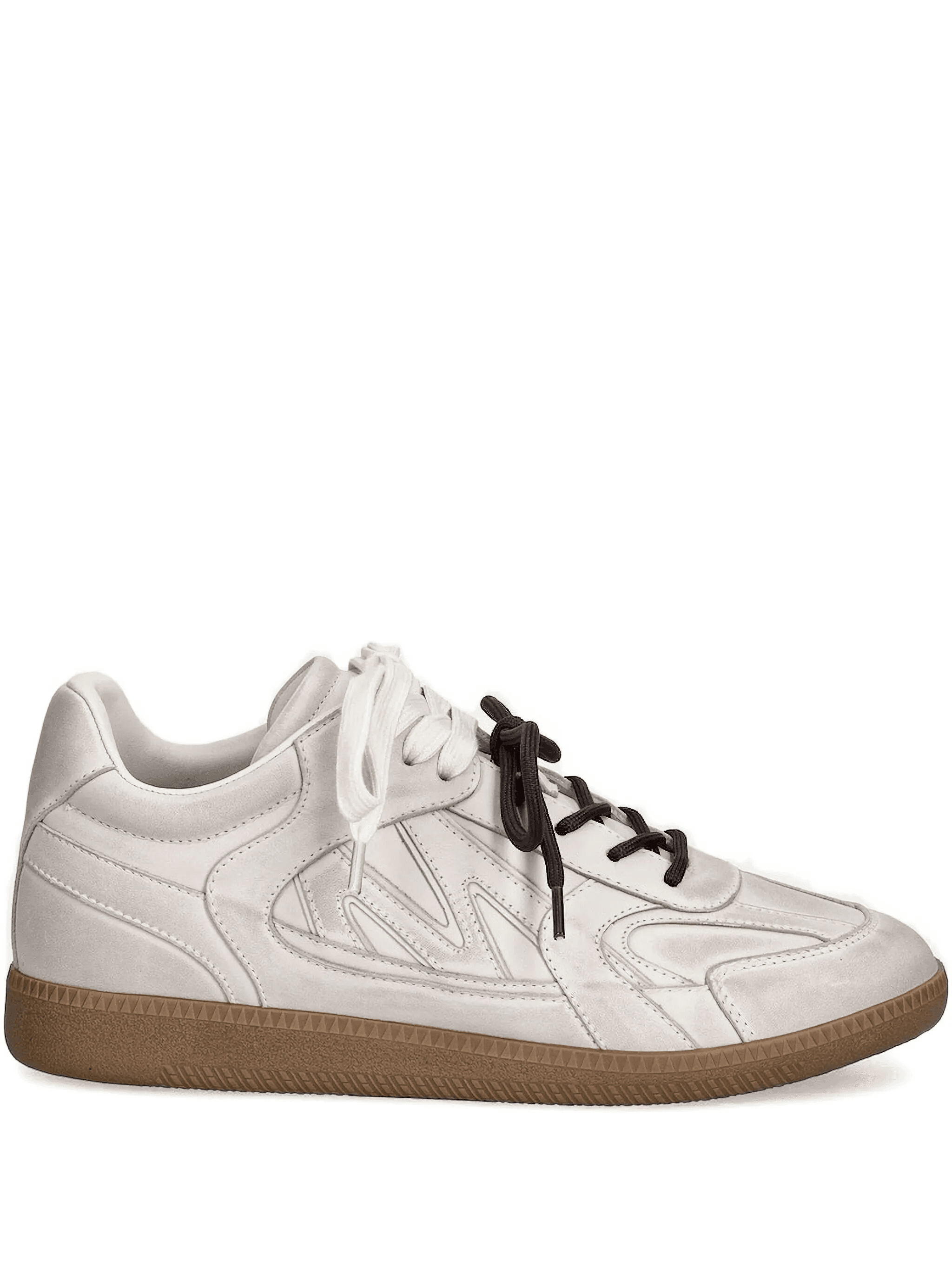 lace-up panelled sneakers - Image 1