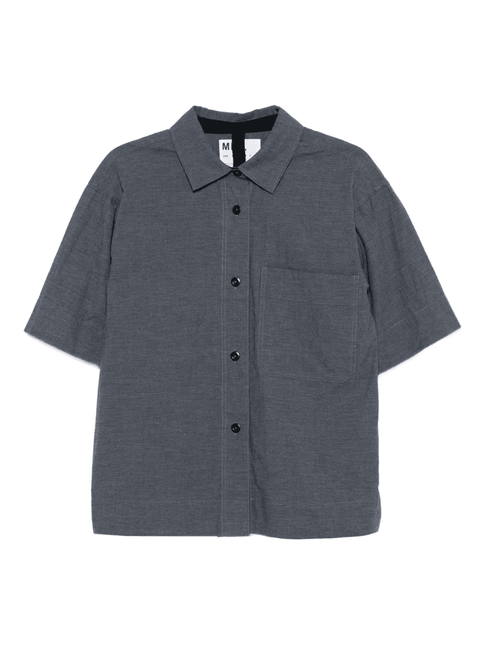 short-sleeved cotton shirt - Image 1
