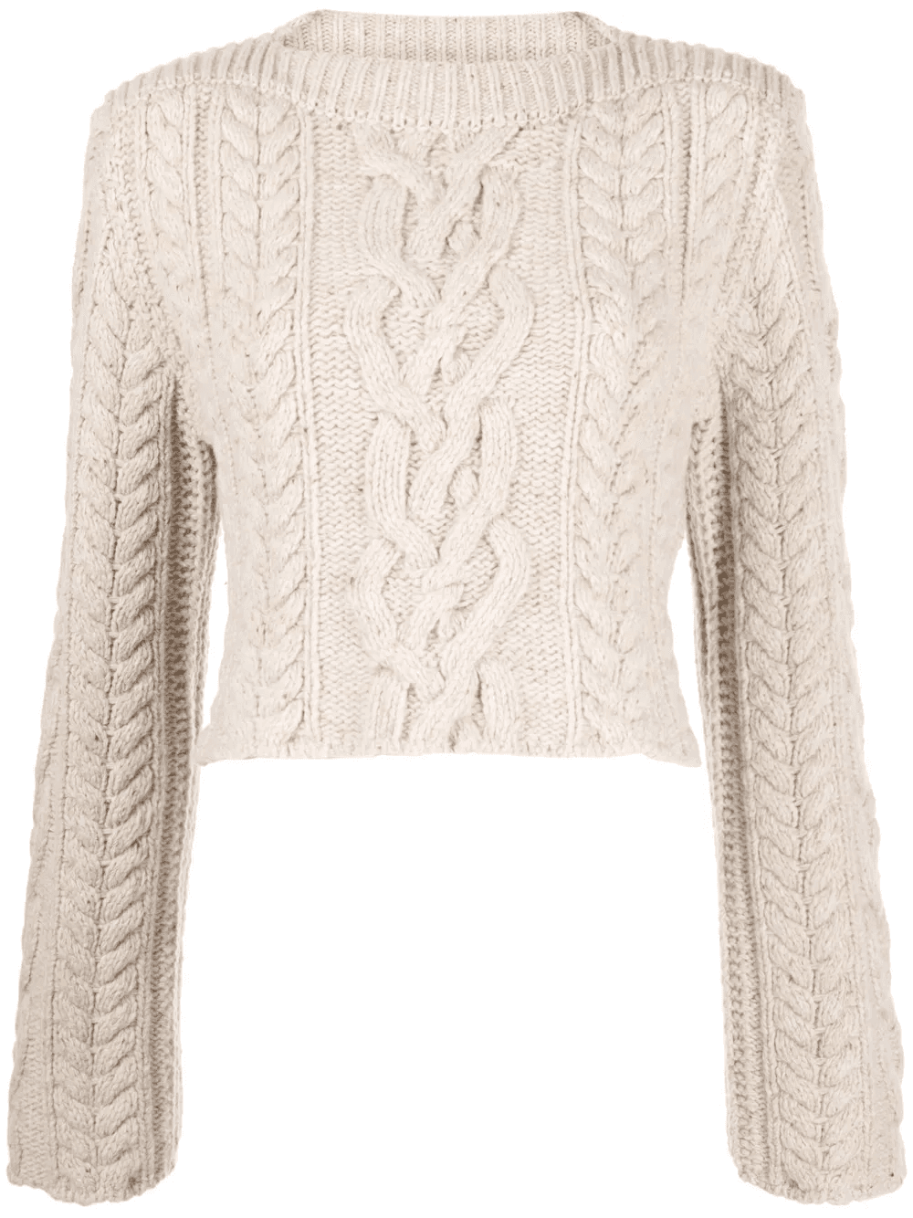 chunky-knit wool blend jumper - Image 1