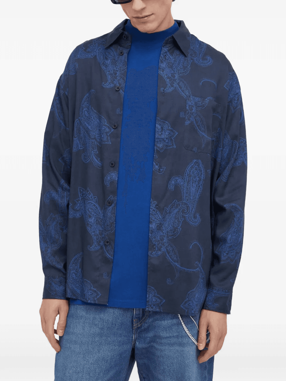 paisley-pattern shirt - Image 1