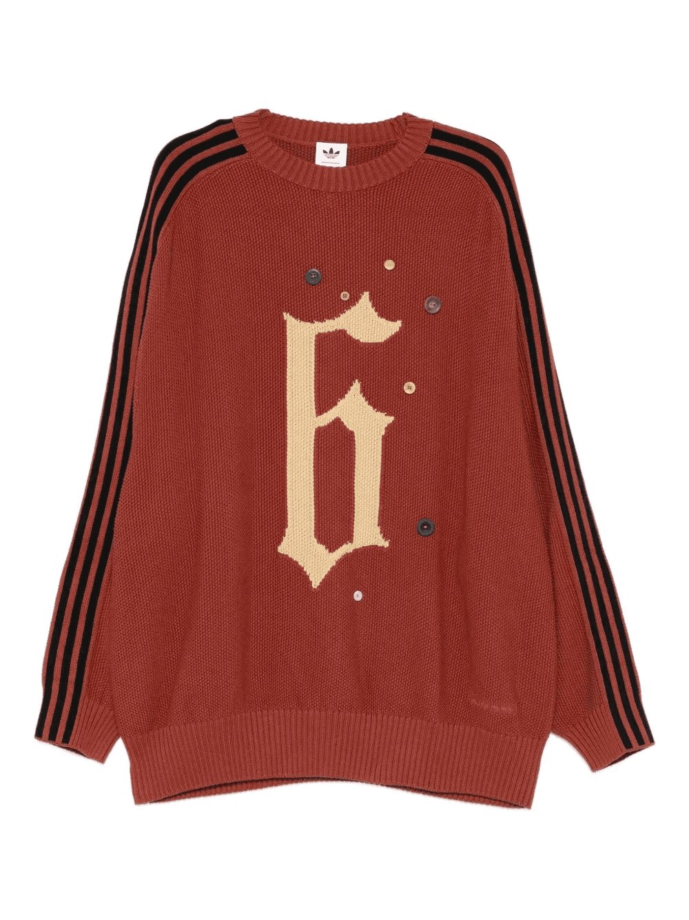 x Song for the Mute ADI006 button-embellished jumper - Image 1