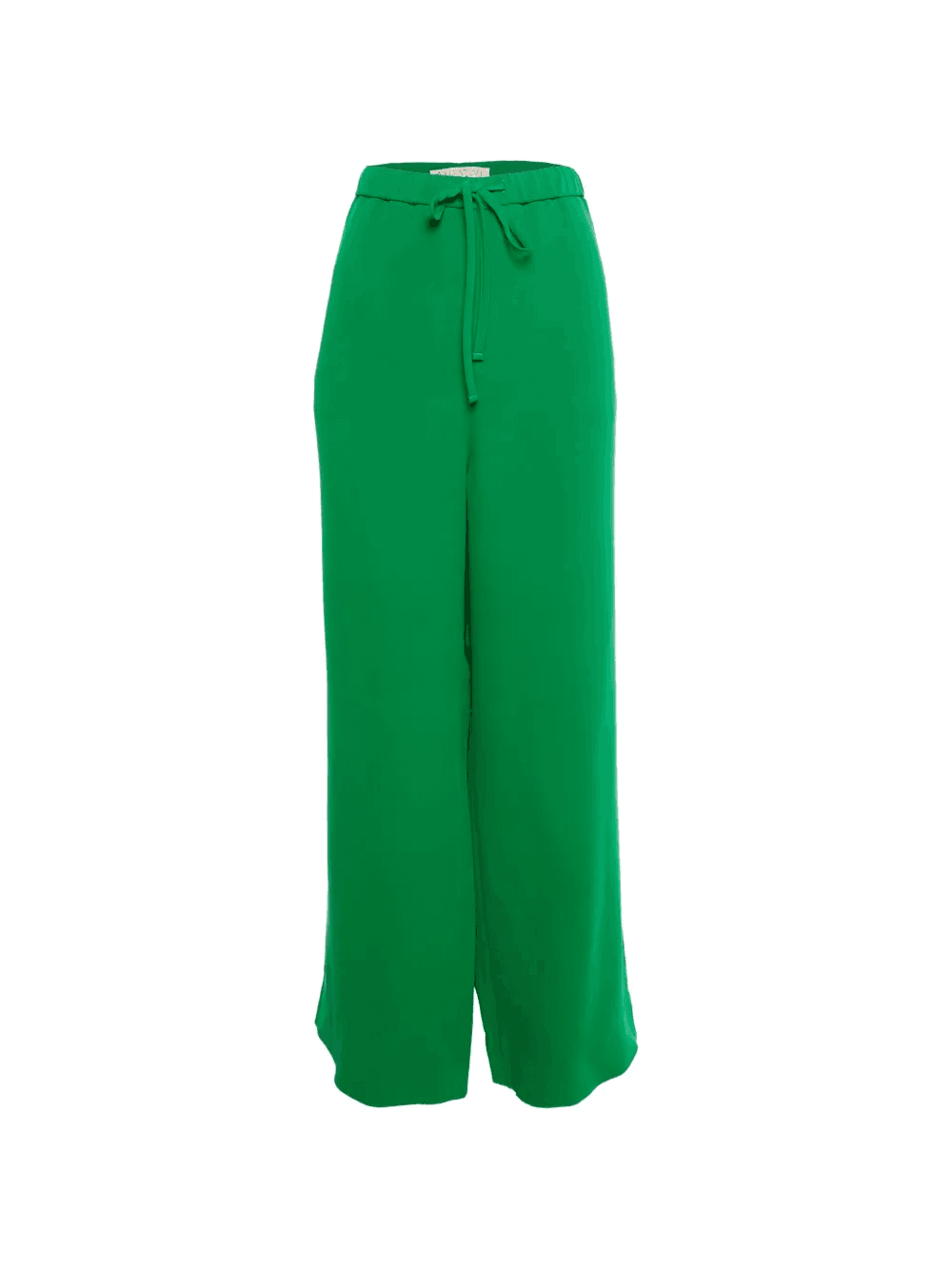 drawstring-waistband wide-leg trousers - Image 1