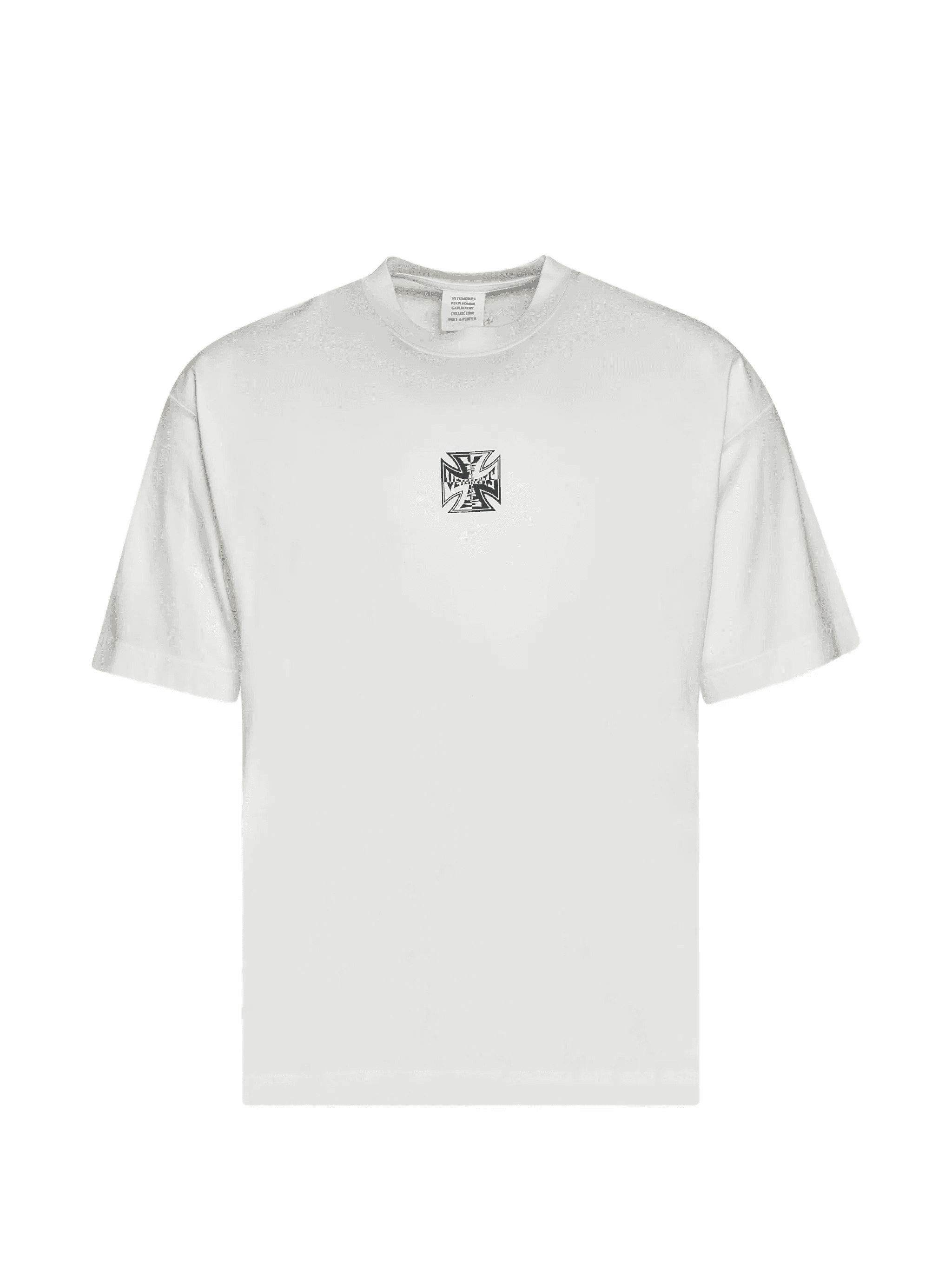 Biker cross-logo T-shirt - Image 1