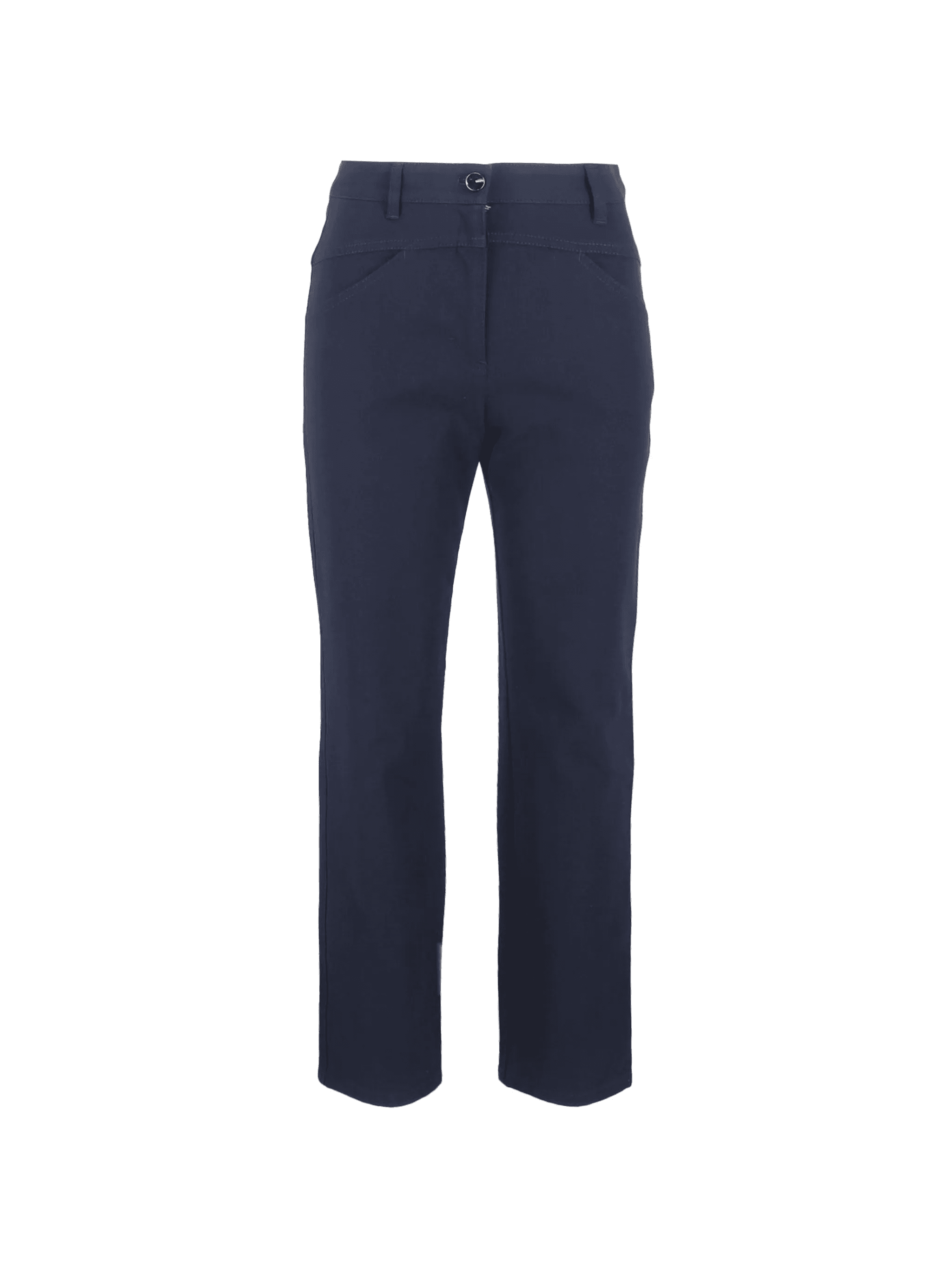 straight-leg high-rise trousers - Image 1