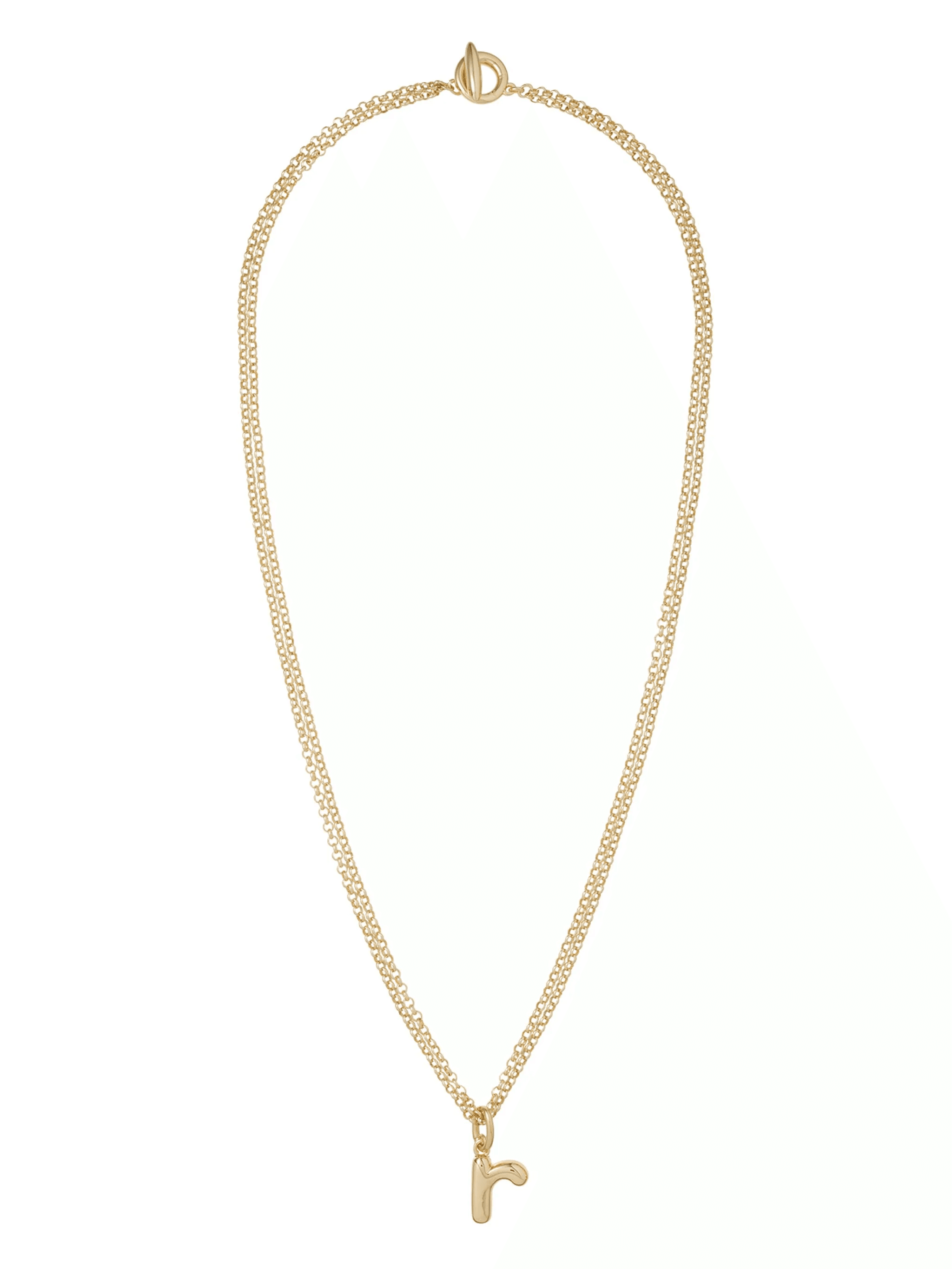 The Puffy Initial necklace - Image 1