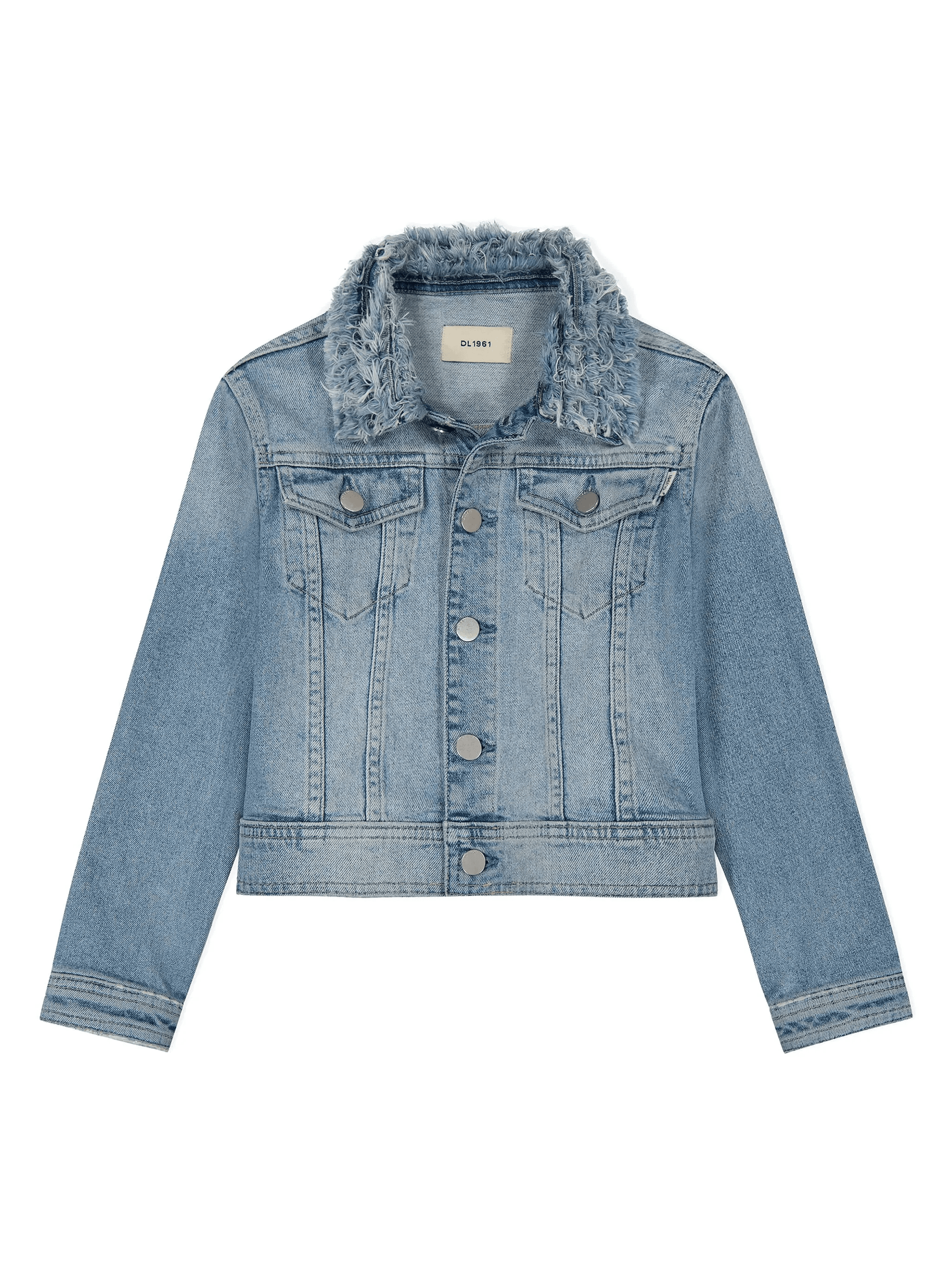 Manning Frayed Denim Trucker jacket - Image 1