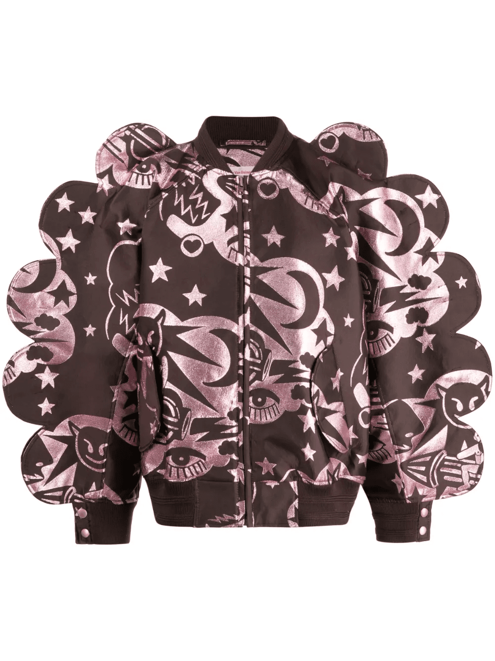 Wings oversized bomber jacket - Image 1