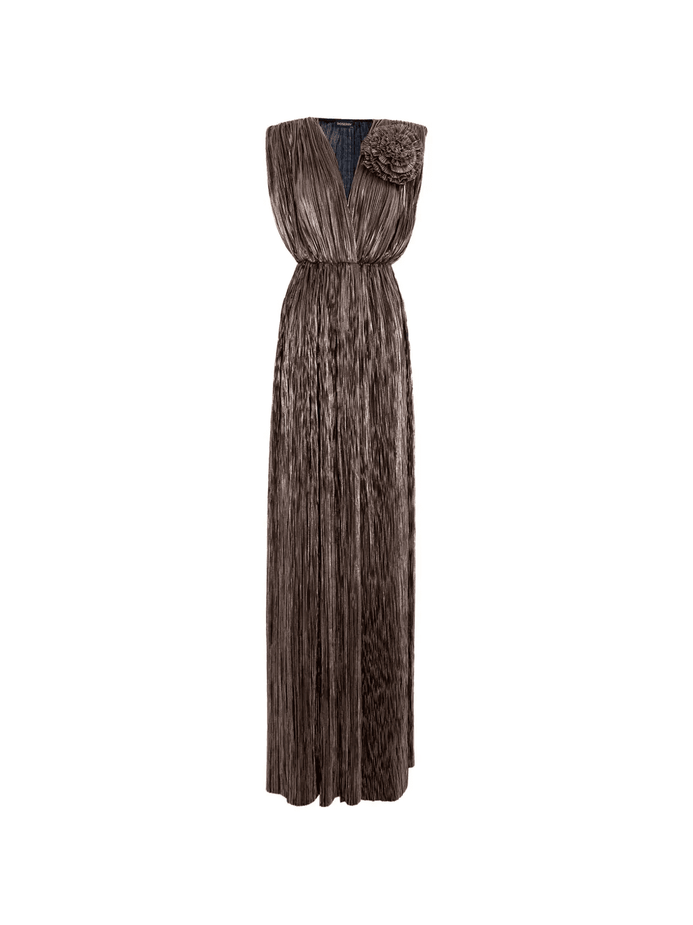 Sicily sleeveless V-neck maxi dress - Image 1