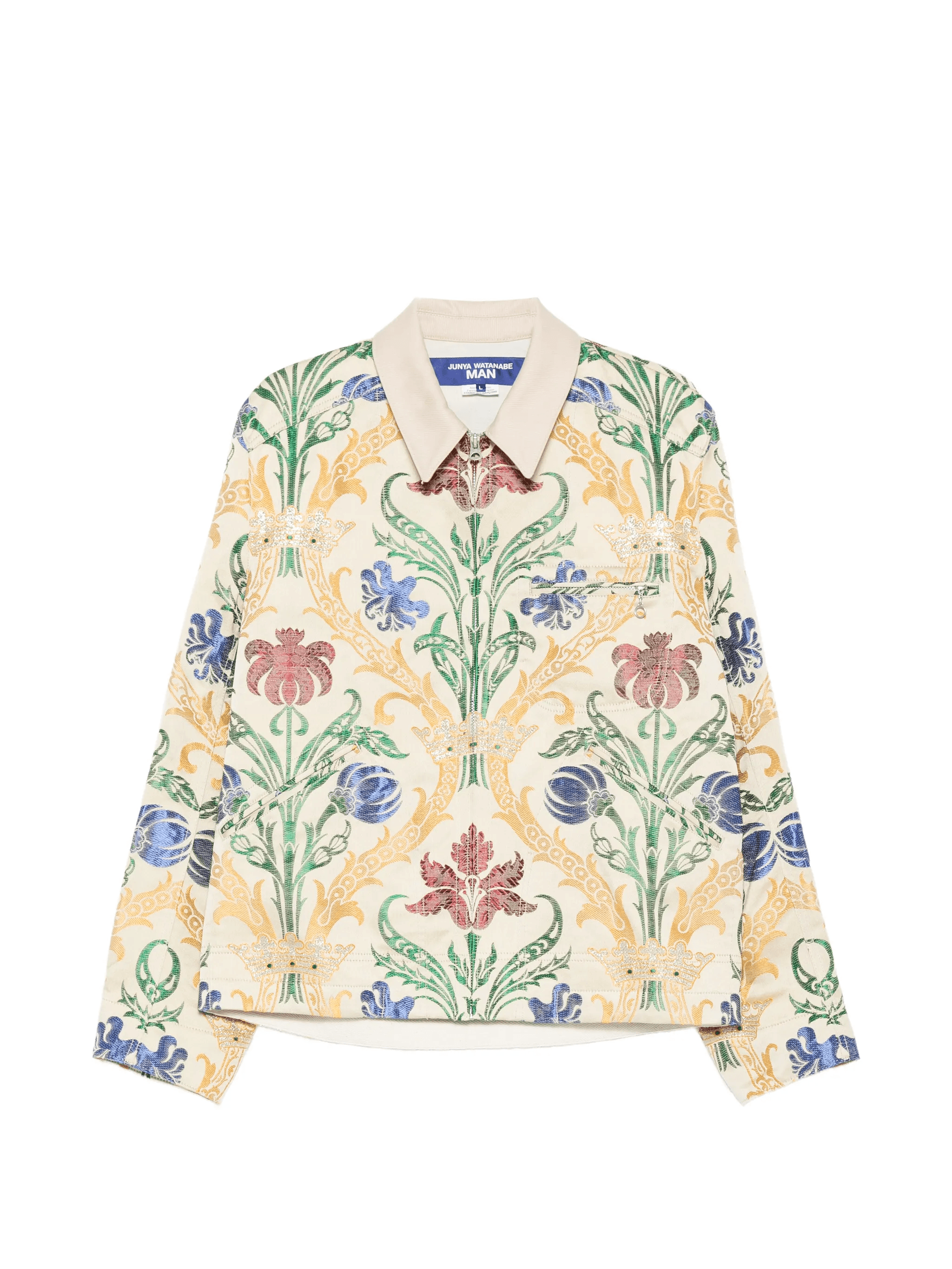 floral-motifs jacket - Image 1