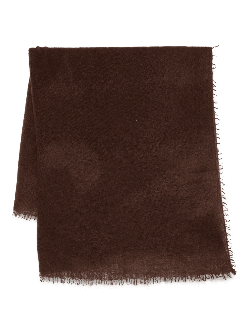 frayed-edge cashmere scarf - Image 1