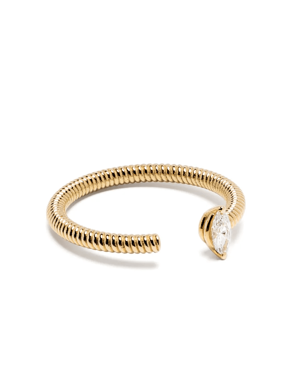 18kt yellow gold Cabo diamond ring - Image 1