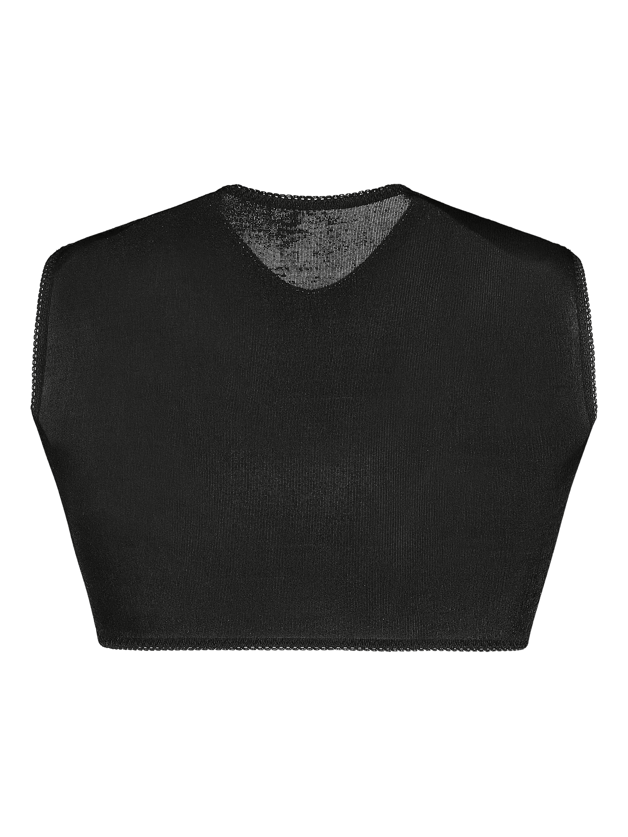 twisted-front crop top - Image 1