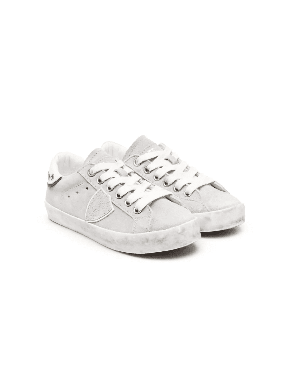 logo-patch low-top sneakers - Image 1