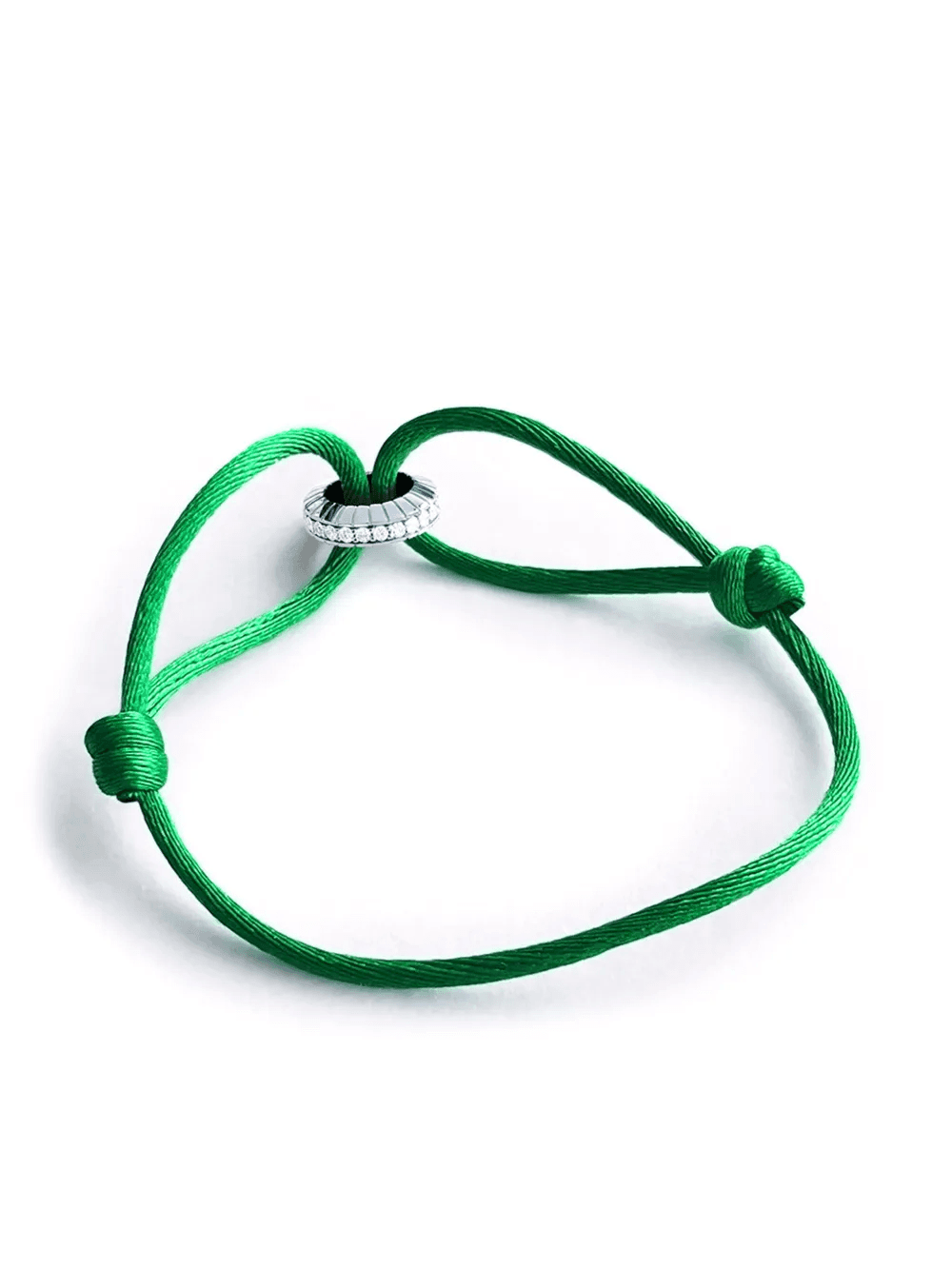 14kt white gold Eternity Summer diamond bracelet - Image 1