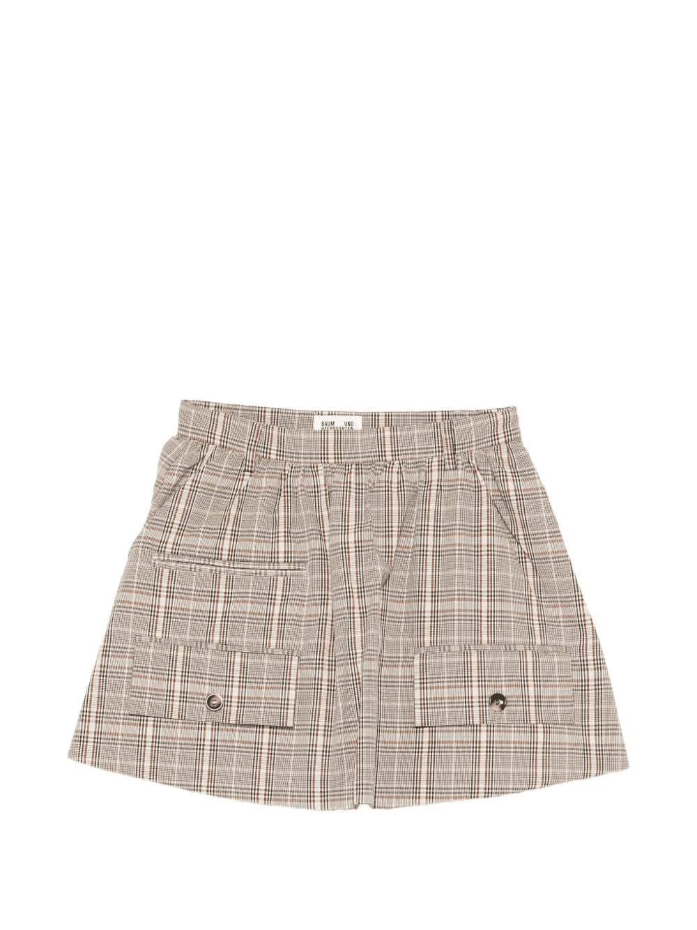 Samaya checked mini skirt - Image 1