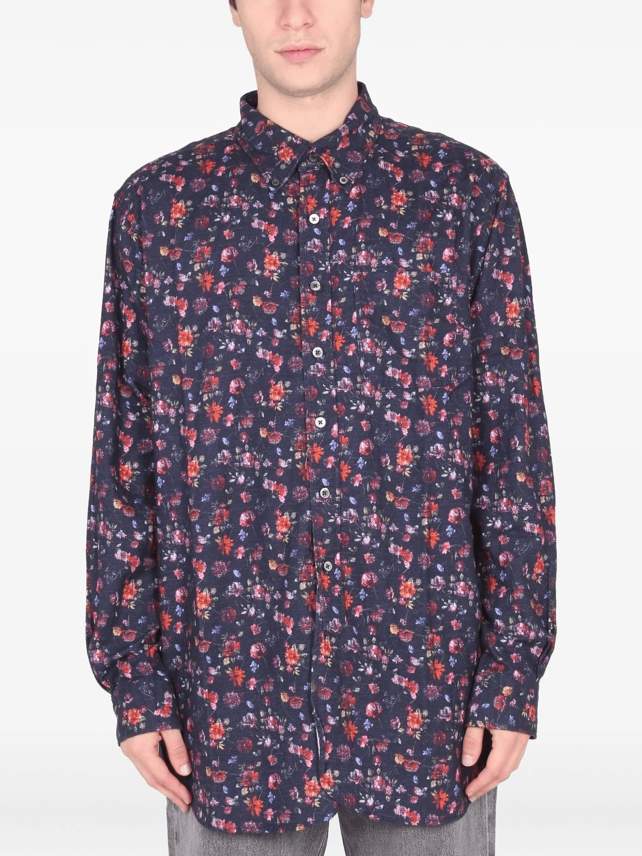 floral-print shirt - Image 1