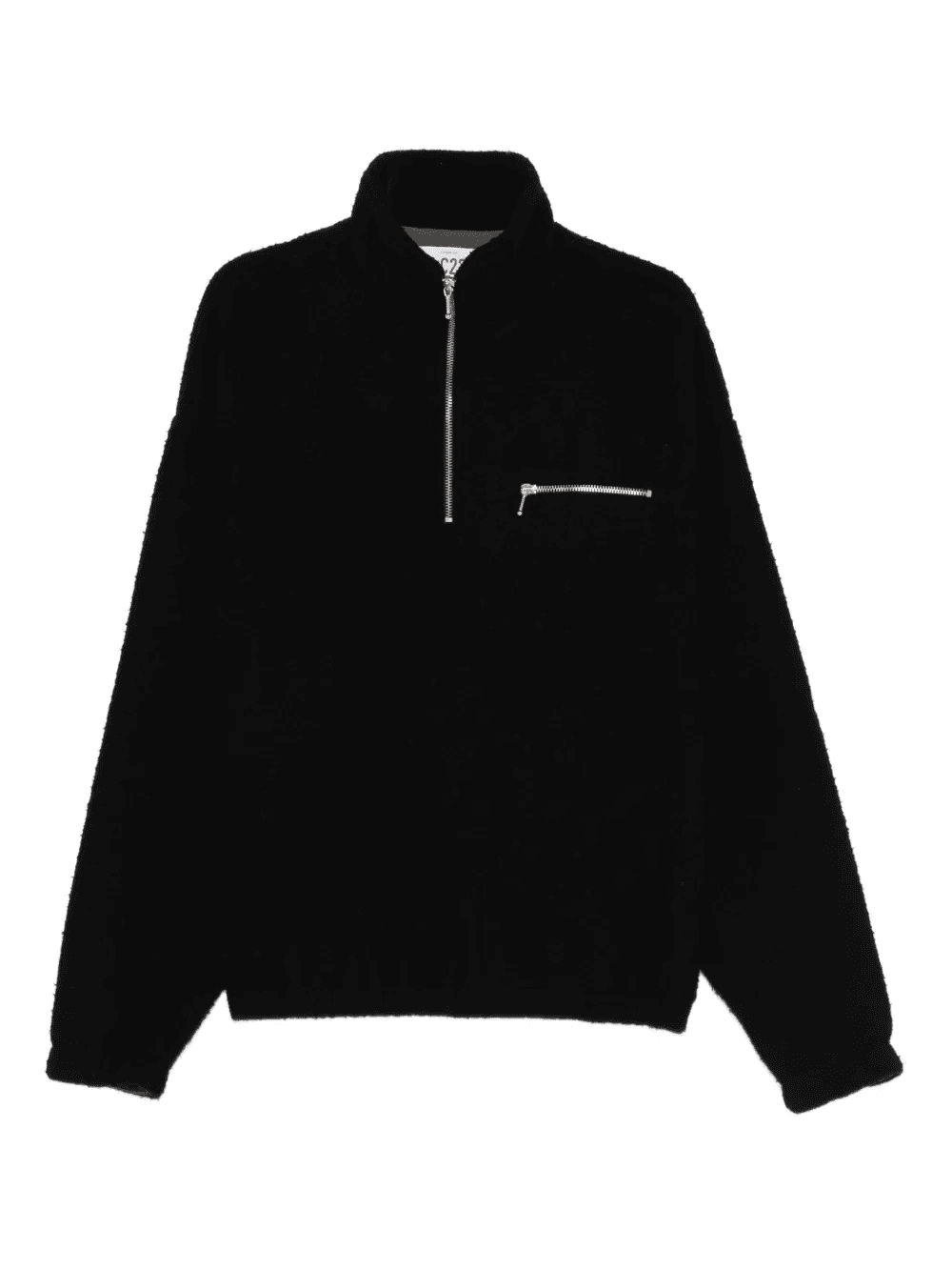 zip-fastening sweatshirt - Image 1