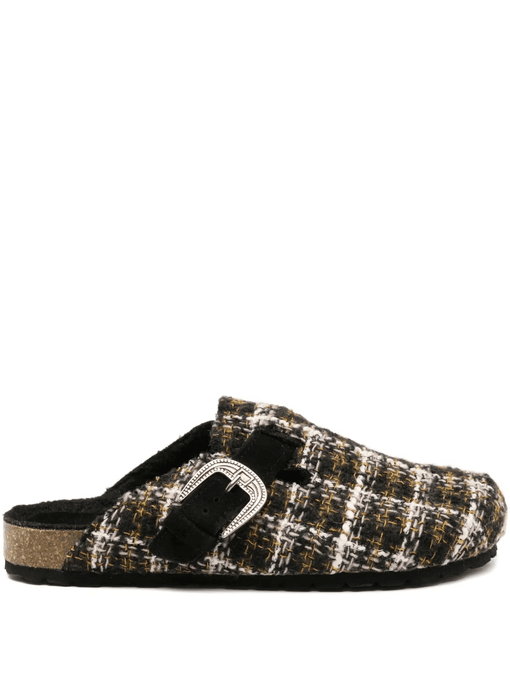x Faliero Sarti tweed mules - Image 1