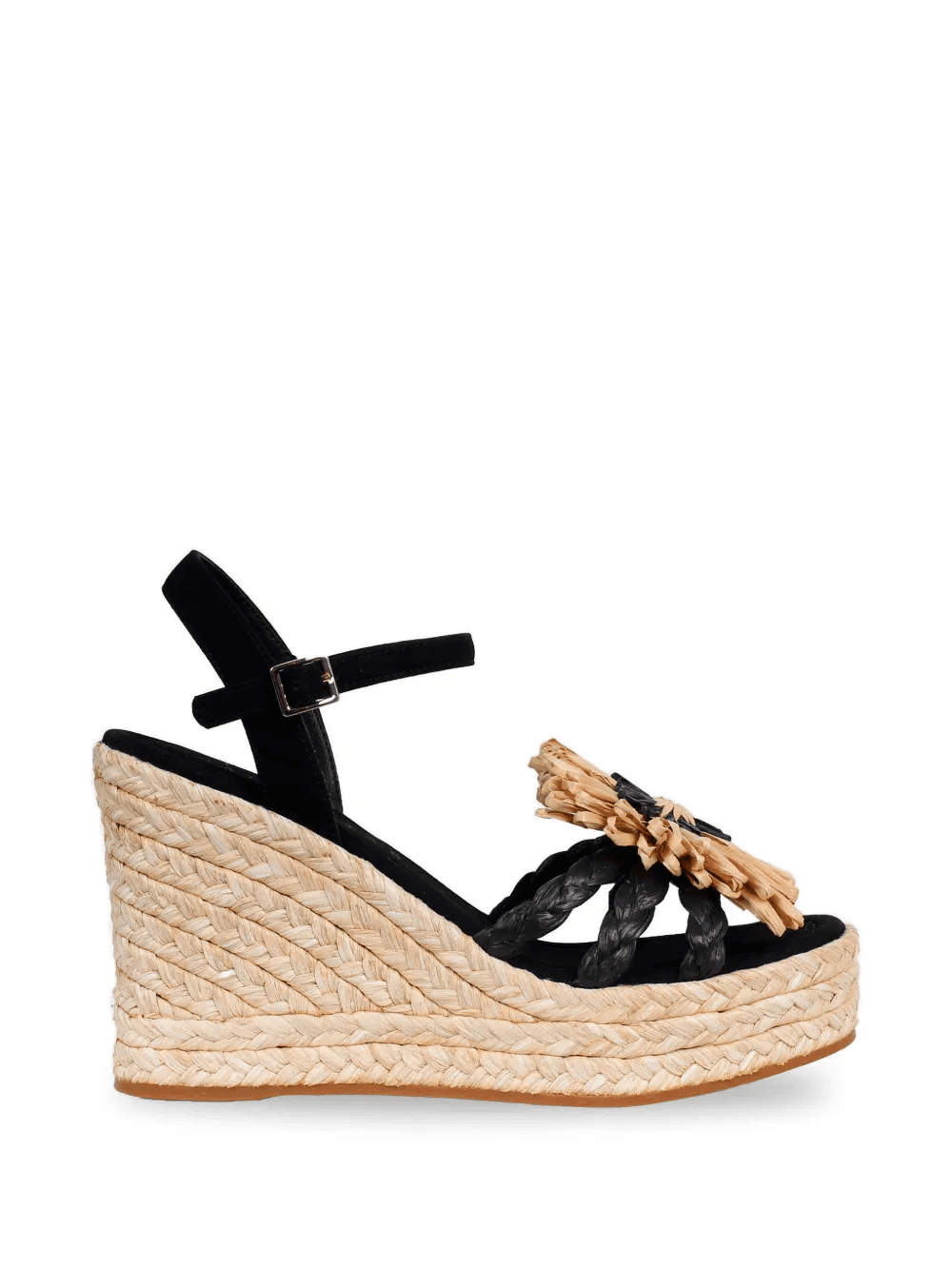 Fannie braided floral sandals - Image 1