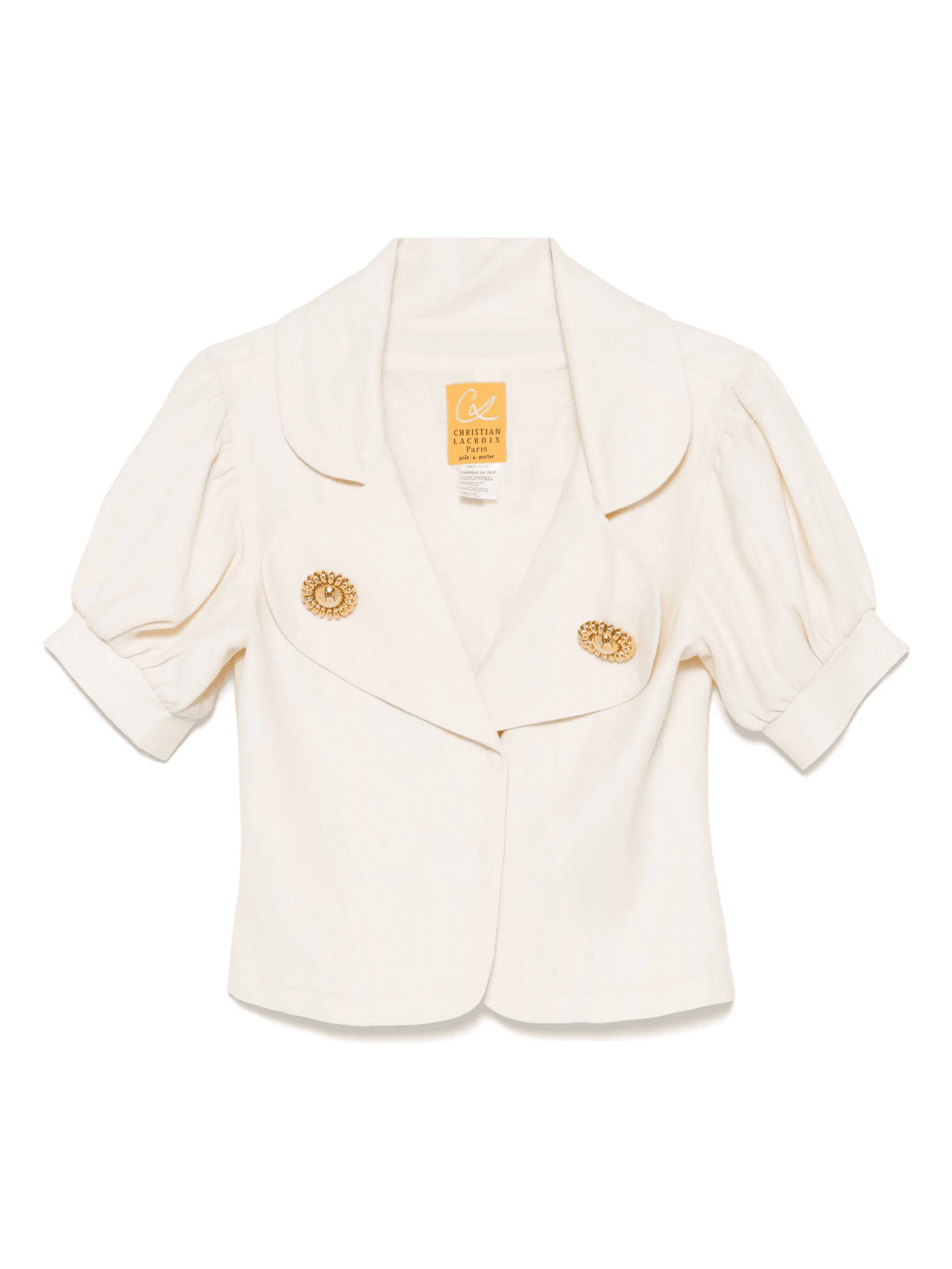 2000s linen-mohair jacket - Image 1