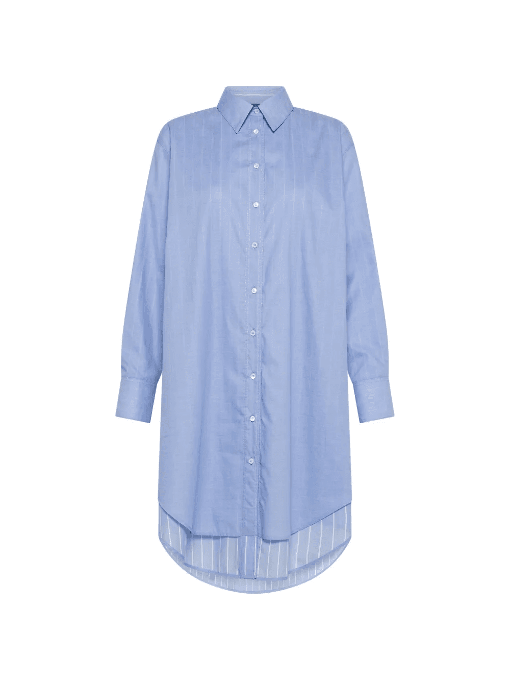 pinstripe layered dress - Image 1