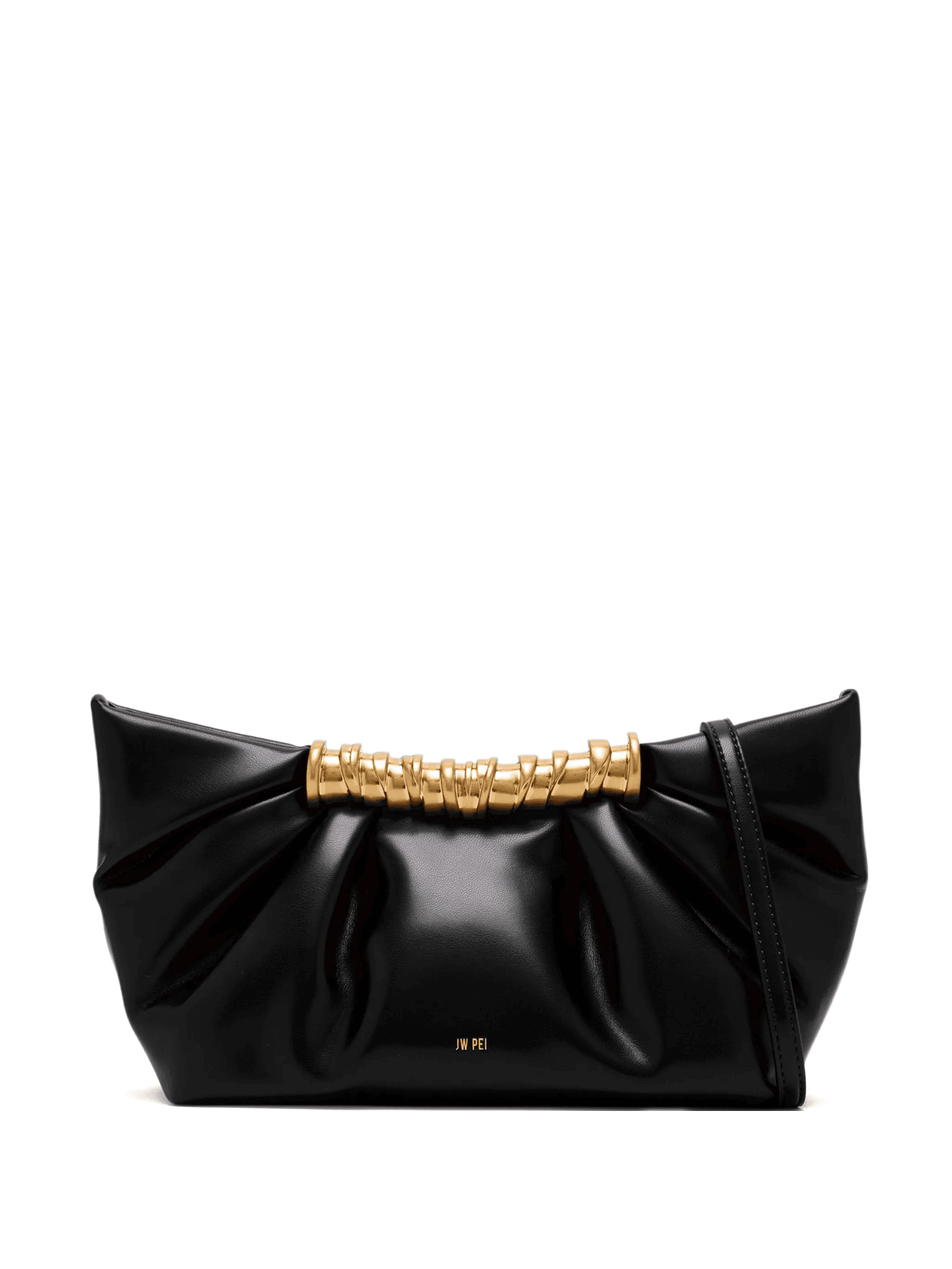 Leia gathered clutch bag - Image 1