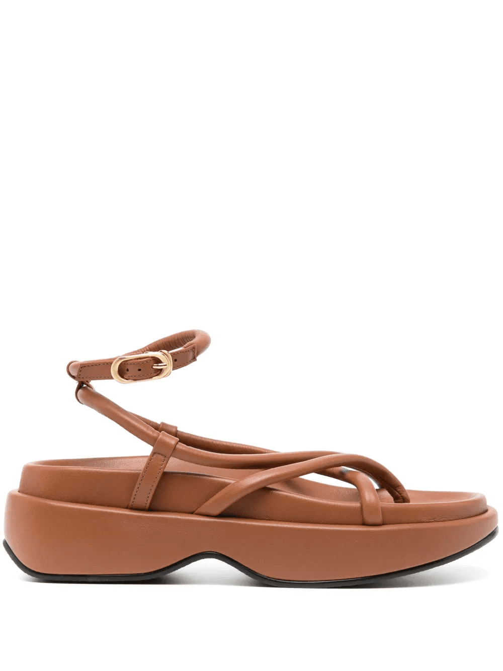 Gaji leather platform sandals - Image 1