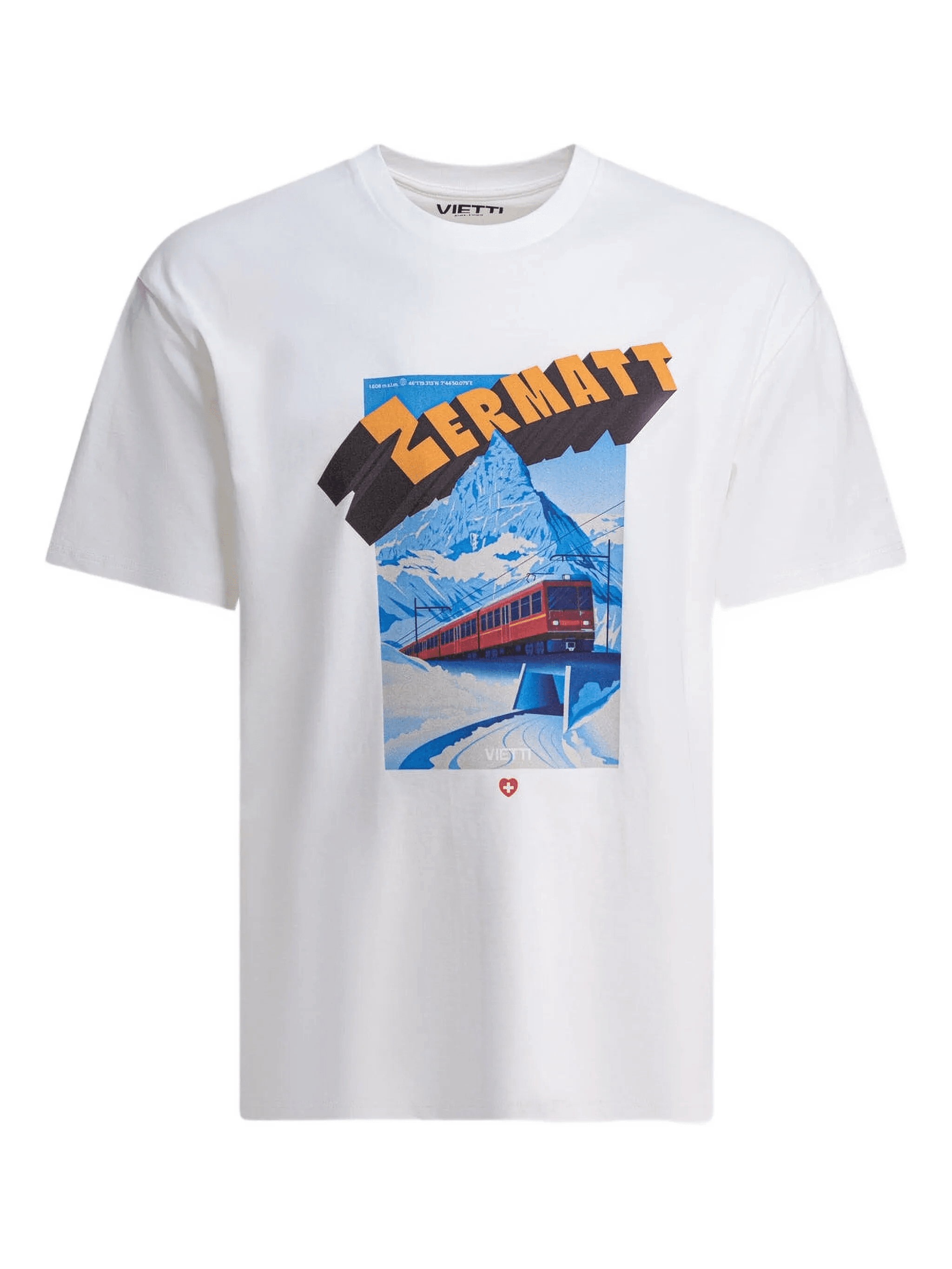 crew-neck graphic T-shirt - Image 1