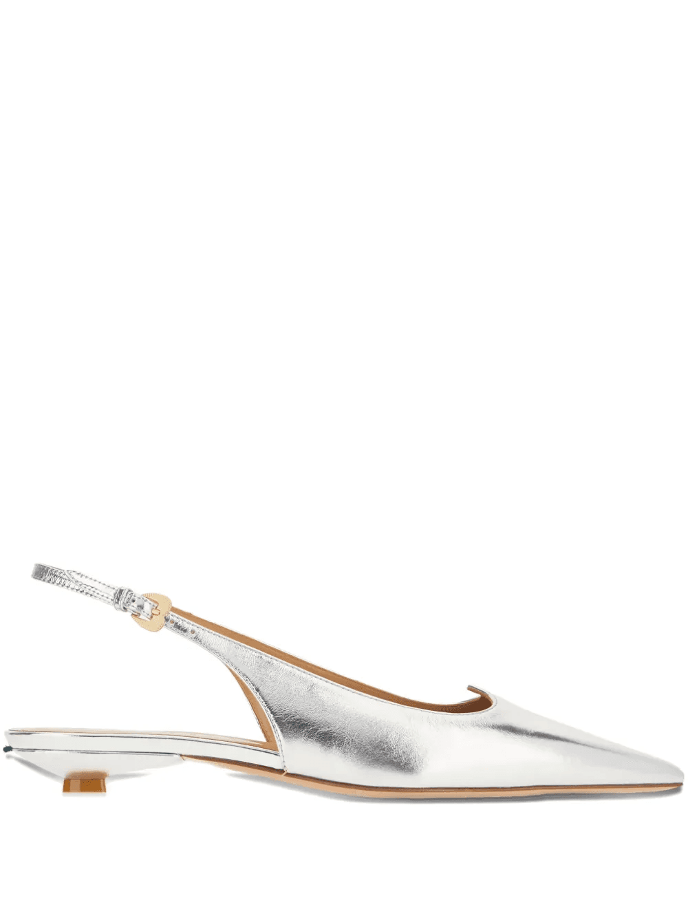leather ballerina shoes - Image 1