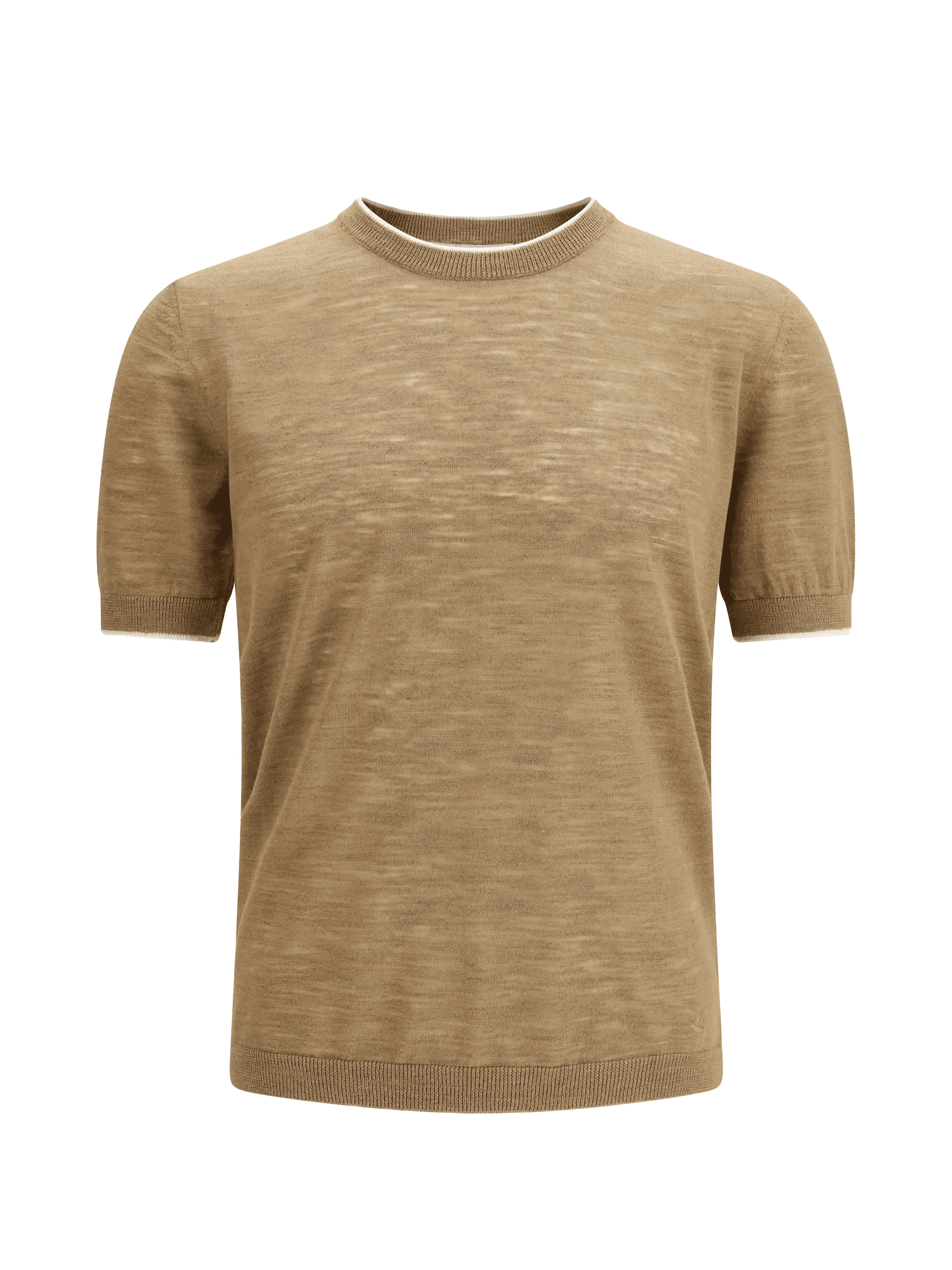 trimmed short-sleeved T-shirt - Image 1
