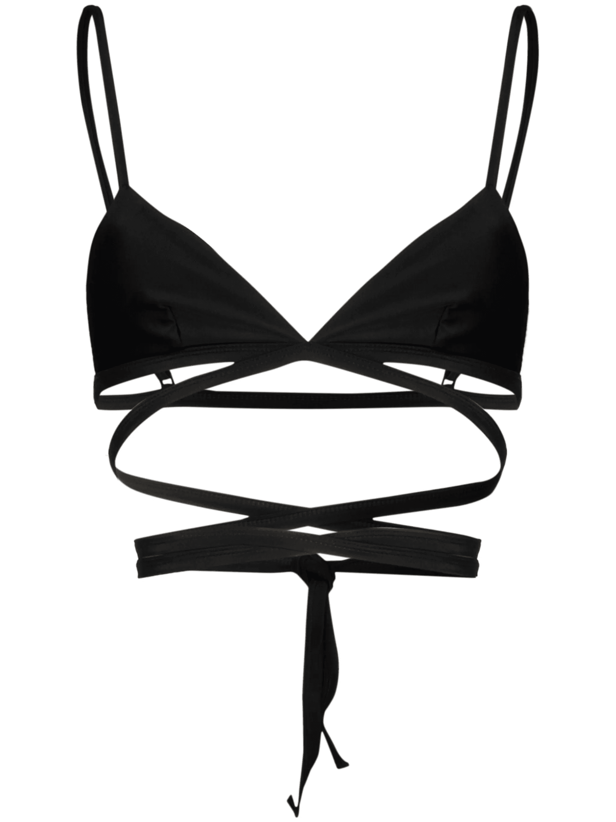 wrap-tie bikini top - Image 1