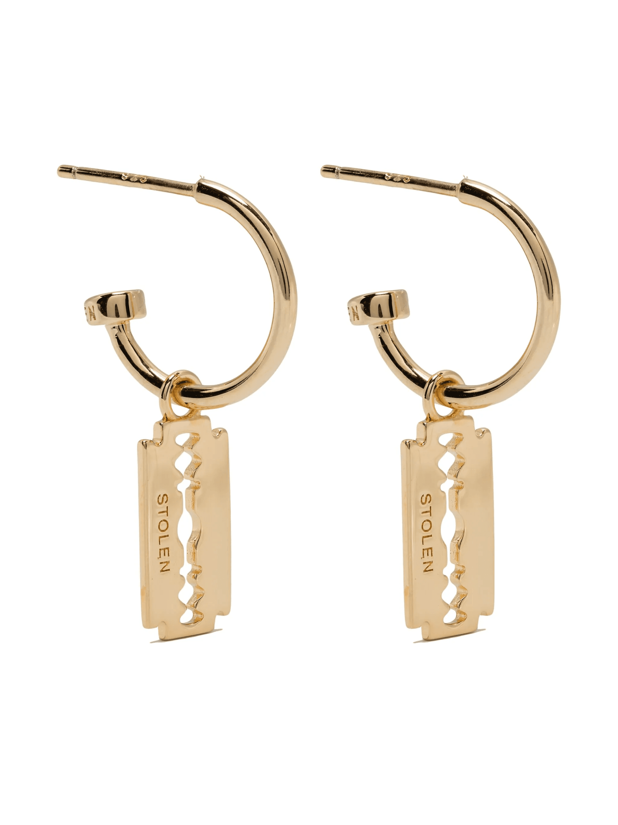 Stolen Razor Sleepers earrings - Image 1